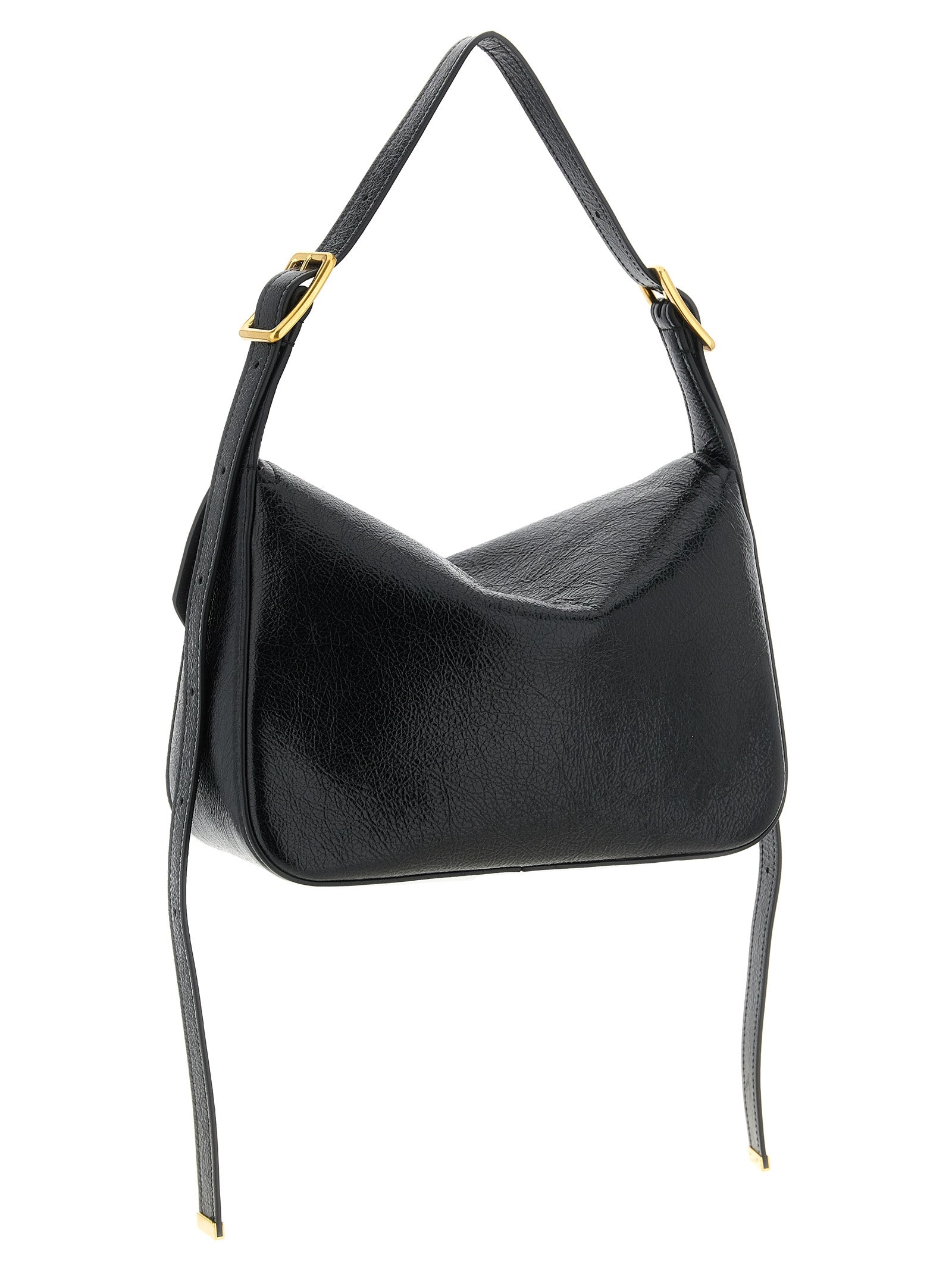 Balenciaga Clicca Medium Shoulder Bag - Black