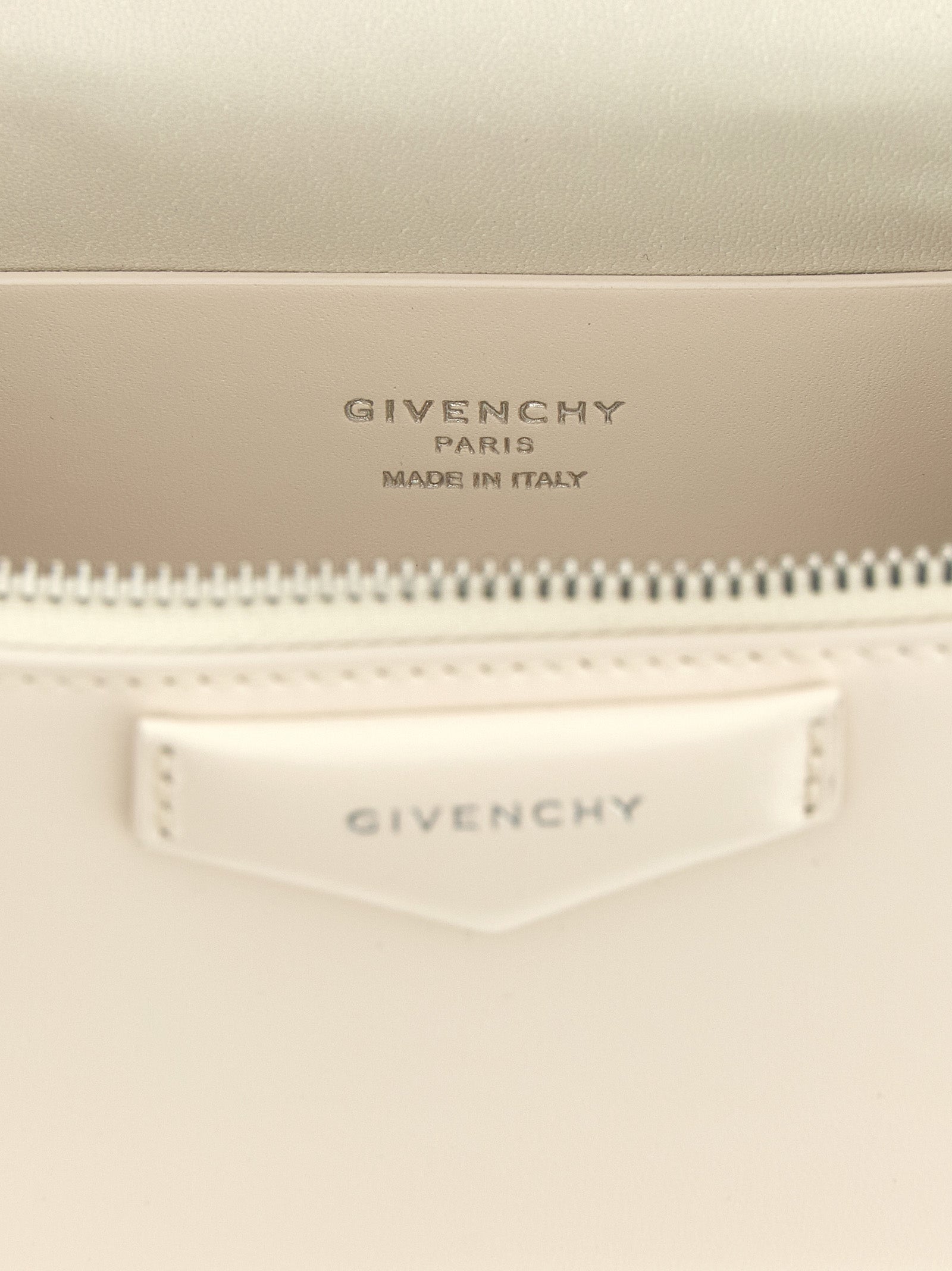 Givenchy Antigona Vanity Bag - Cream Box Leather