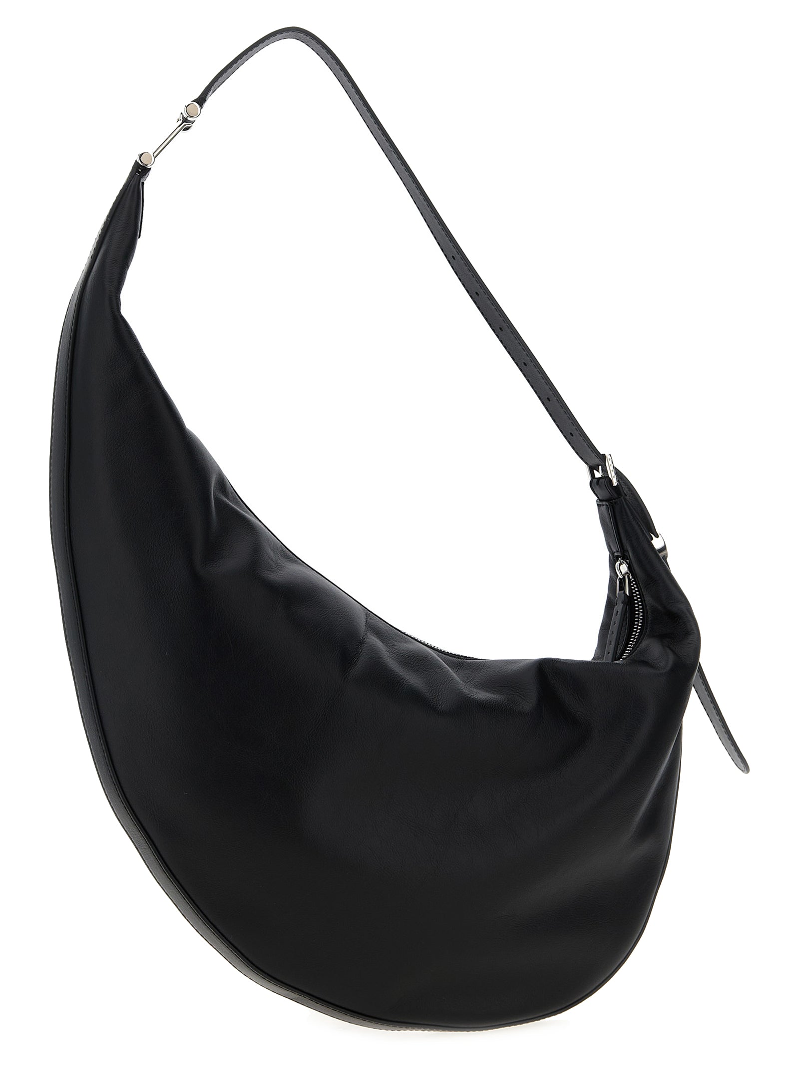 Marni Hobo Small Crossbody Bag - Black