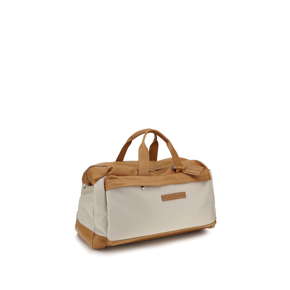 Brunello Cucinelli Active Duffel Bag - Natural