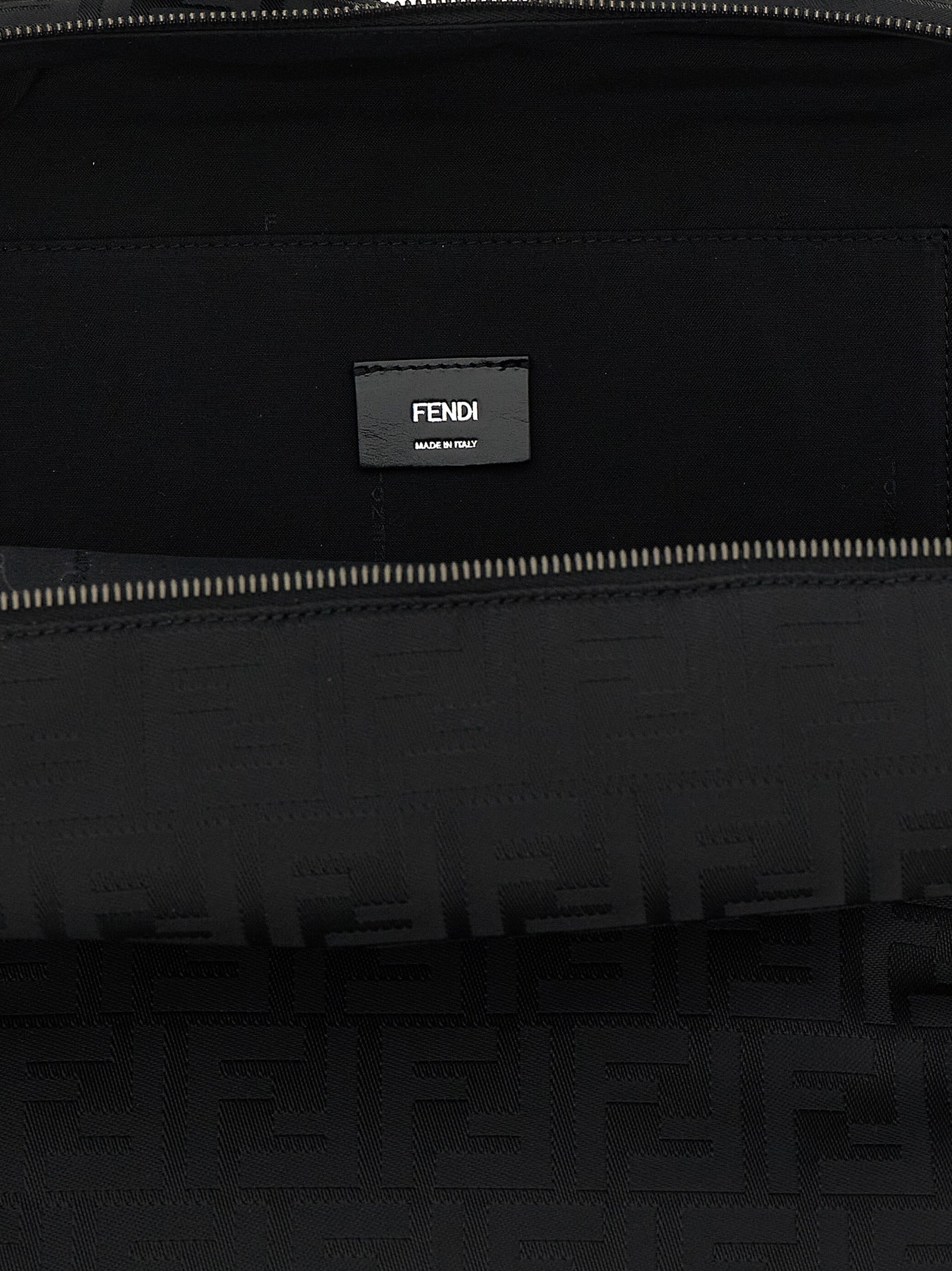 Fendi Lui Backpack - Black FF Nylon