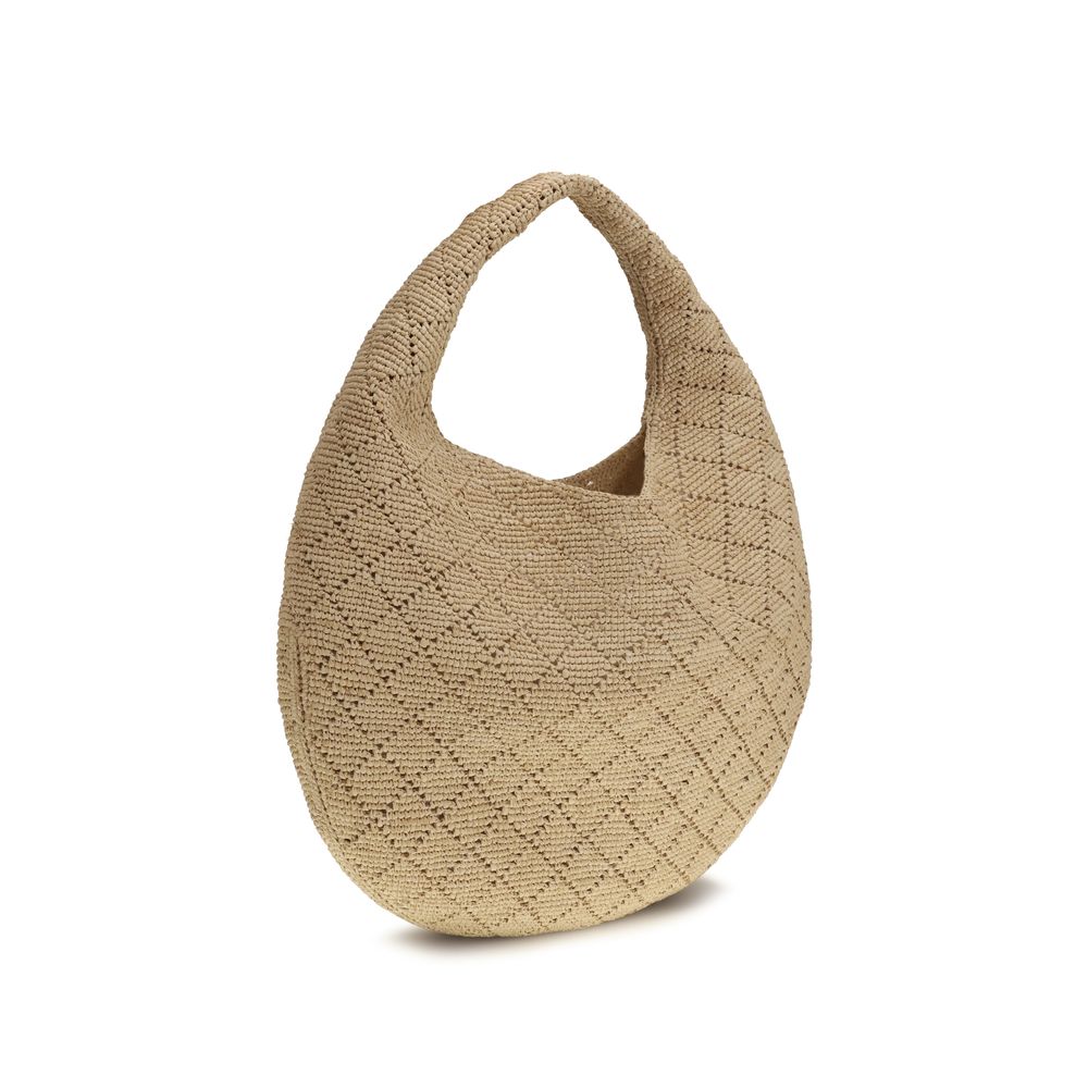 Saint Laurent Icare Hobo Bag - Natural Raffia