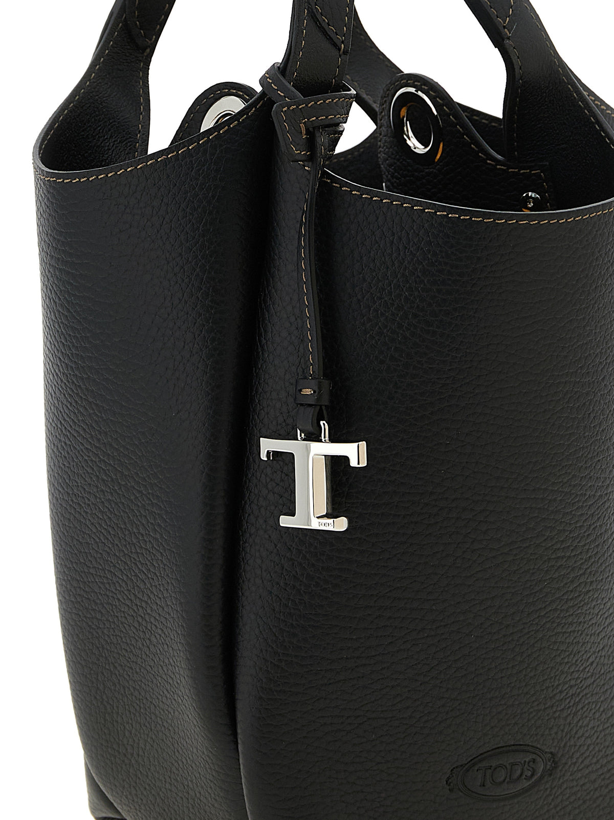 Tod's Bucket Bag Mini - Black Leather