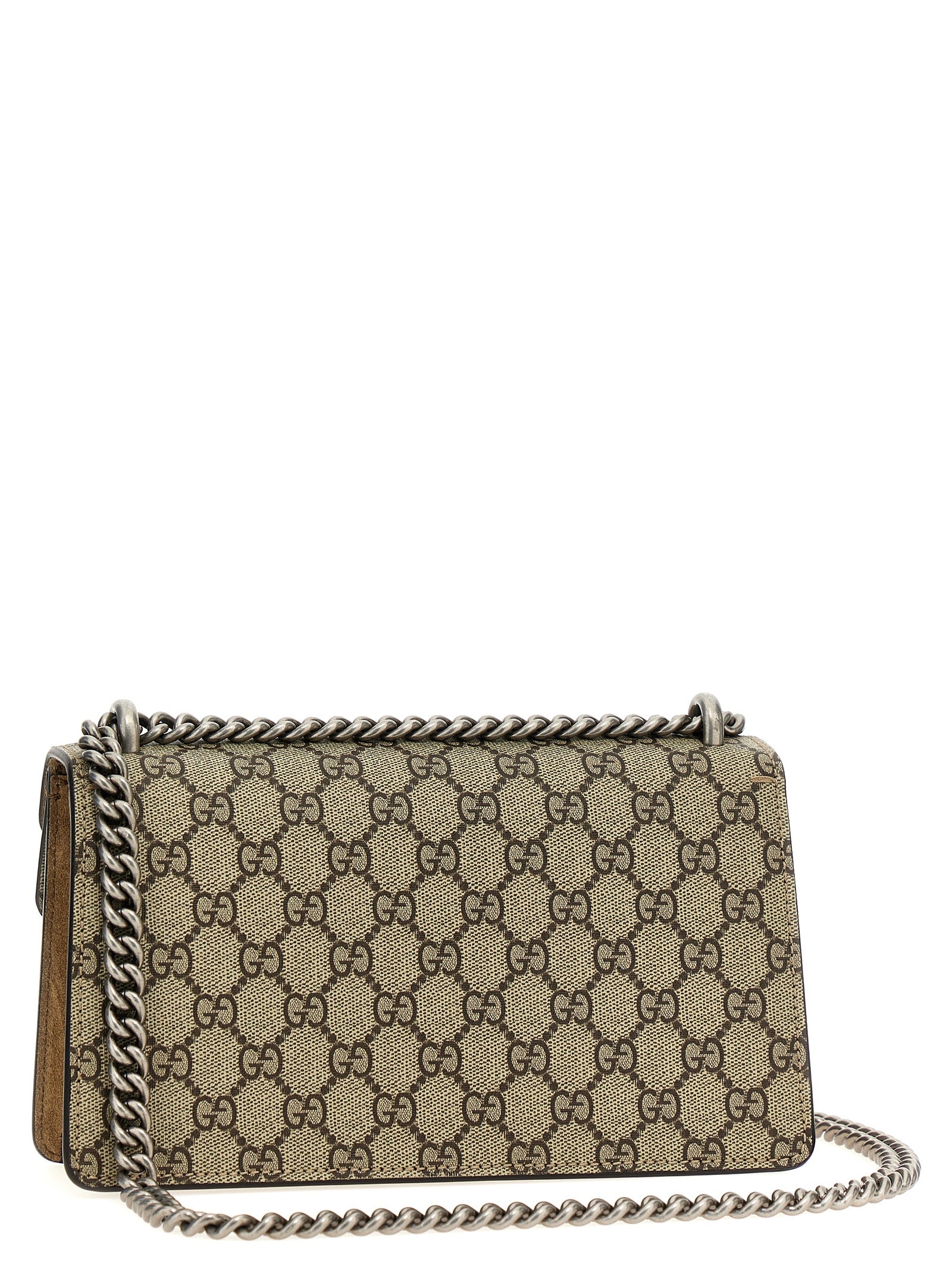 Gucci Dionysius Medium Shoulder Bag - Brown Coated GG Canvas
