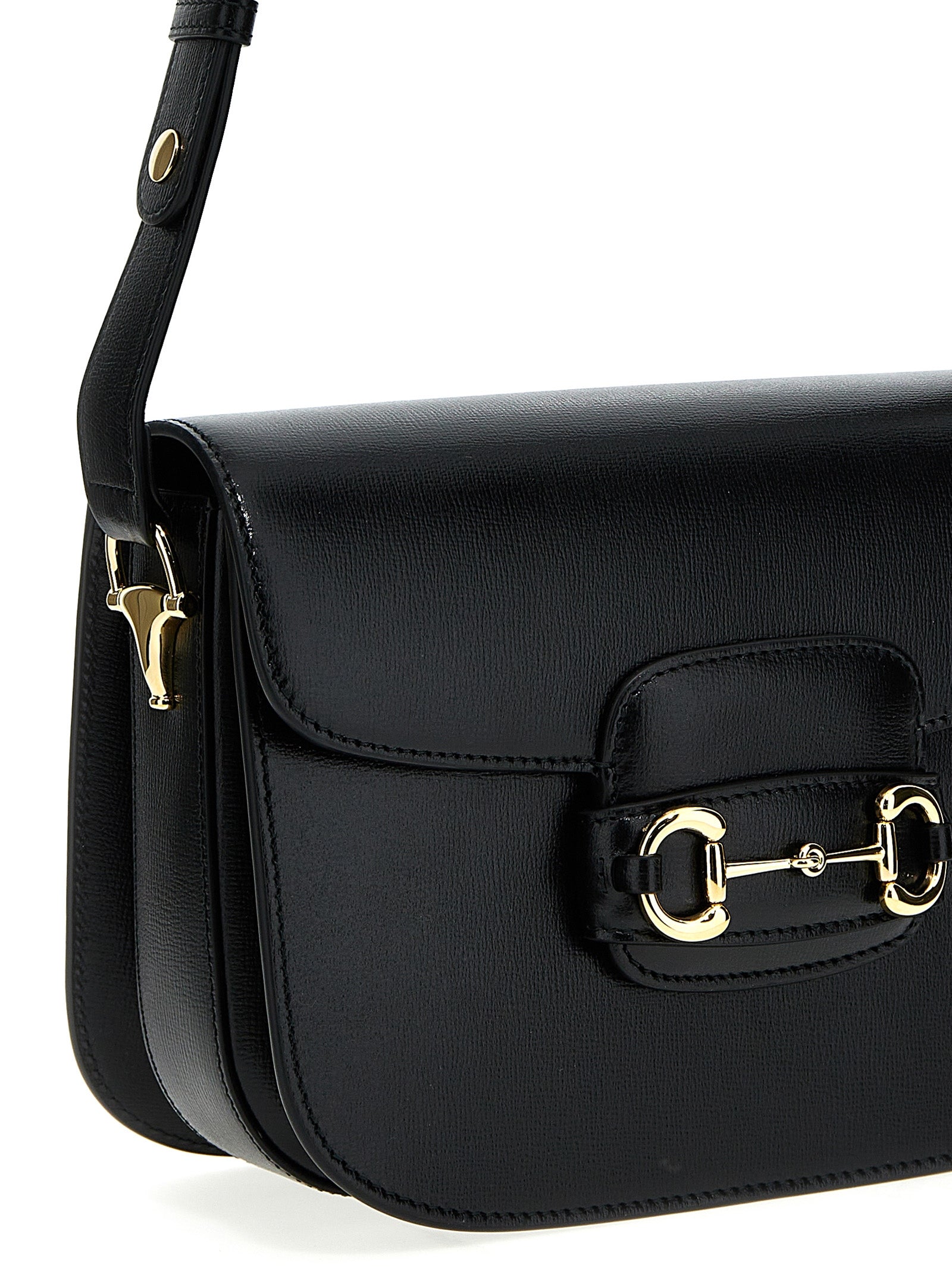 Gucci Horsebit 1955 Medium Shoulder Bag - Black