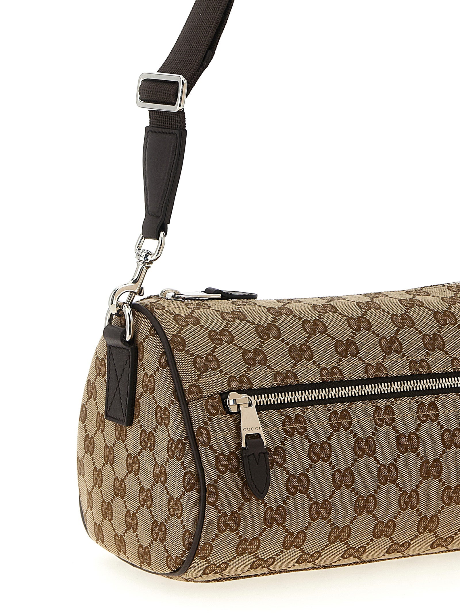 Gucci Men's Cylindrical Crossbody Bag - GG Monogram Canvas