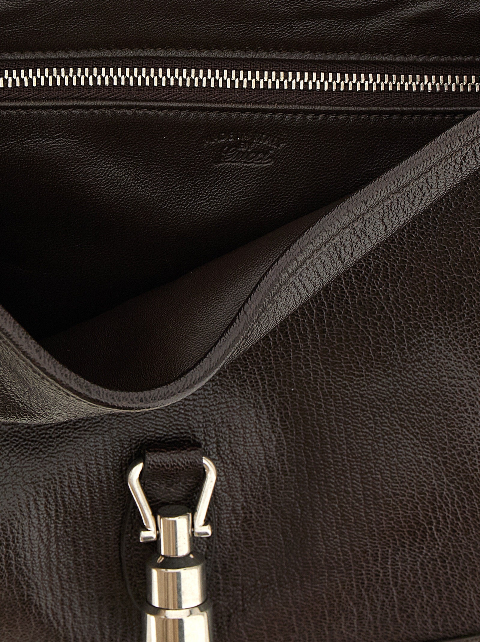 Gucci Jackie 1961 Medium Shoulder Bag - Dark Brown Leather