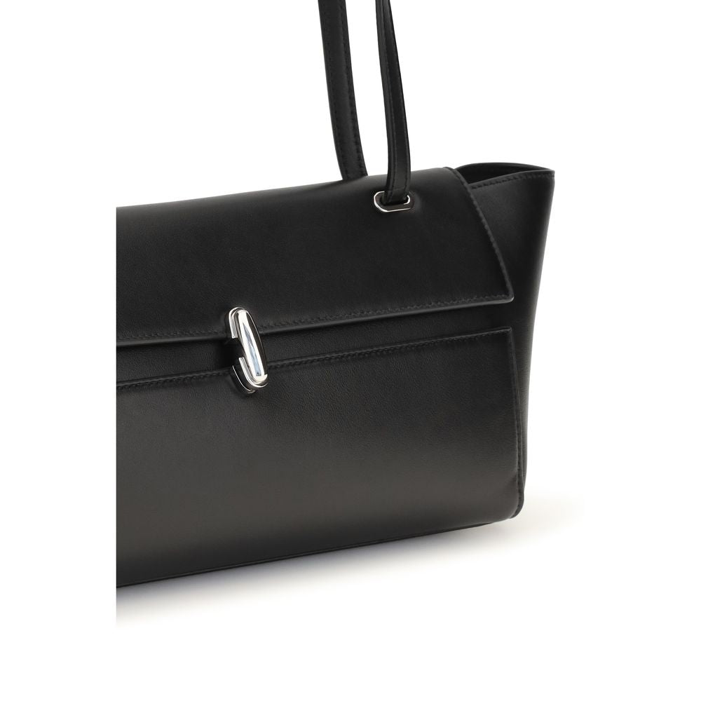 Savette Symmetry Trapeze Shoulder Bag - Black