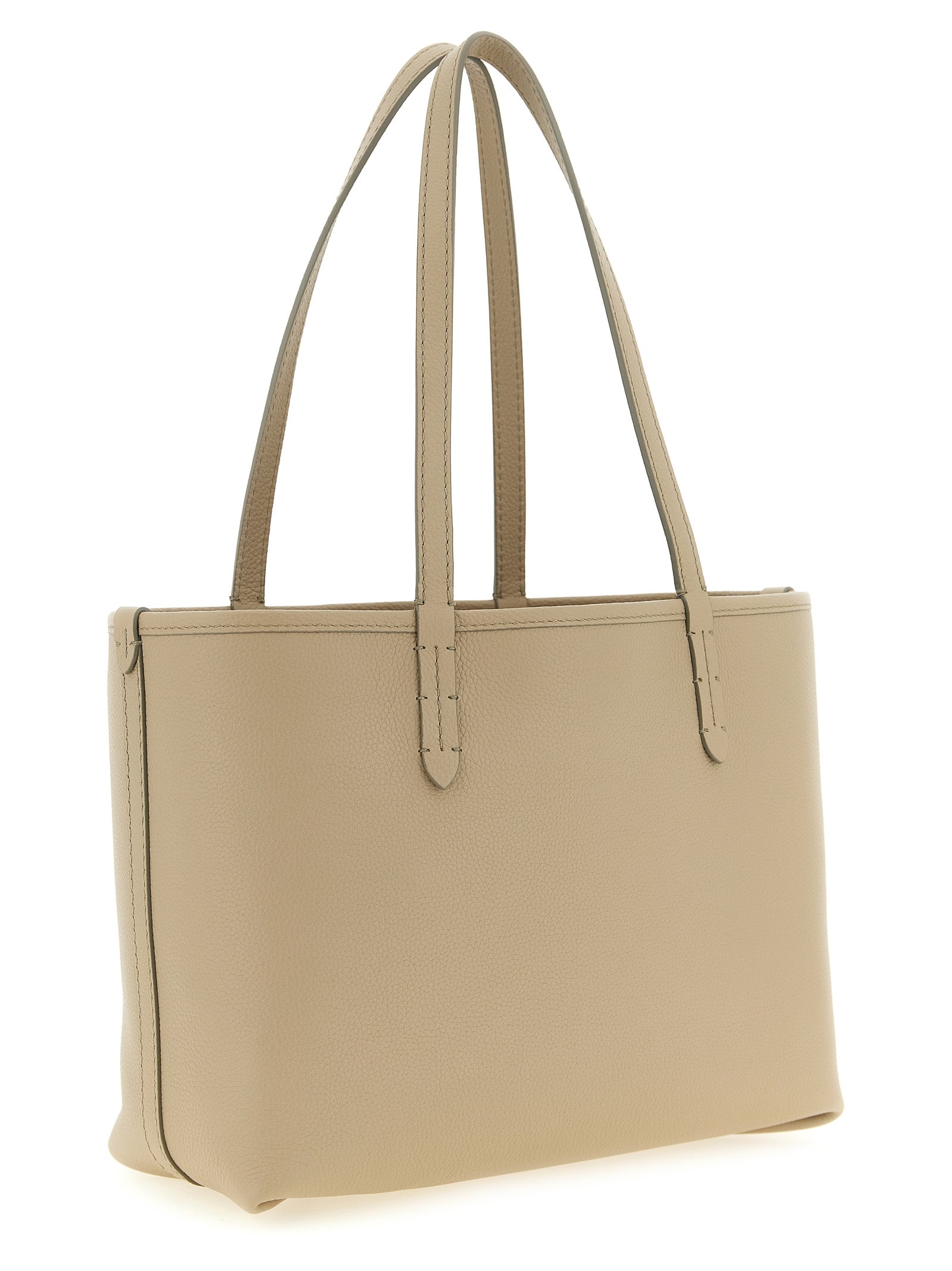 Burberry Small Reversible Bloomsbury Tote - Mushroom Beige / Mallow Pink