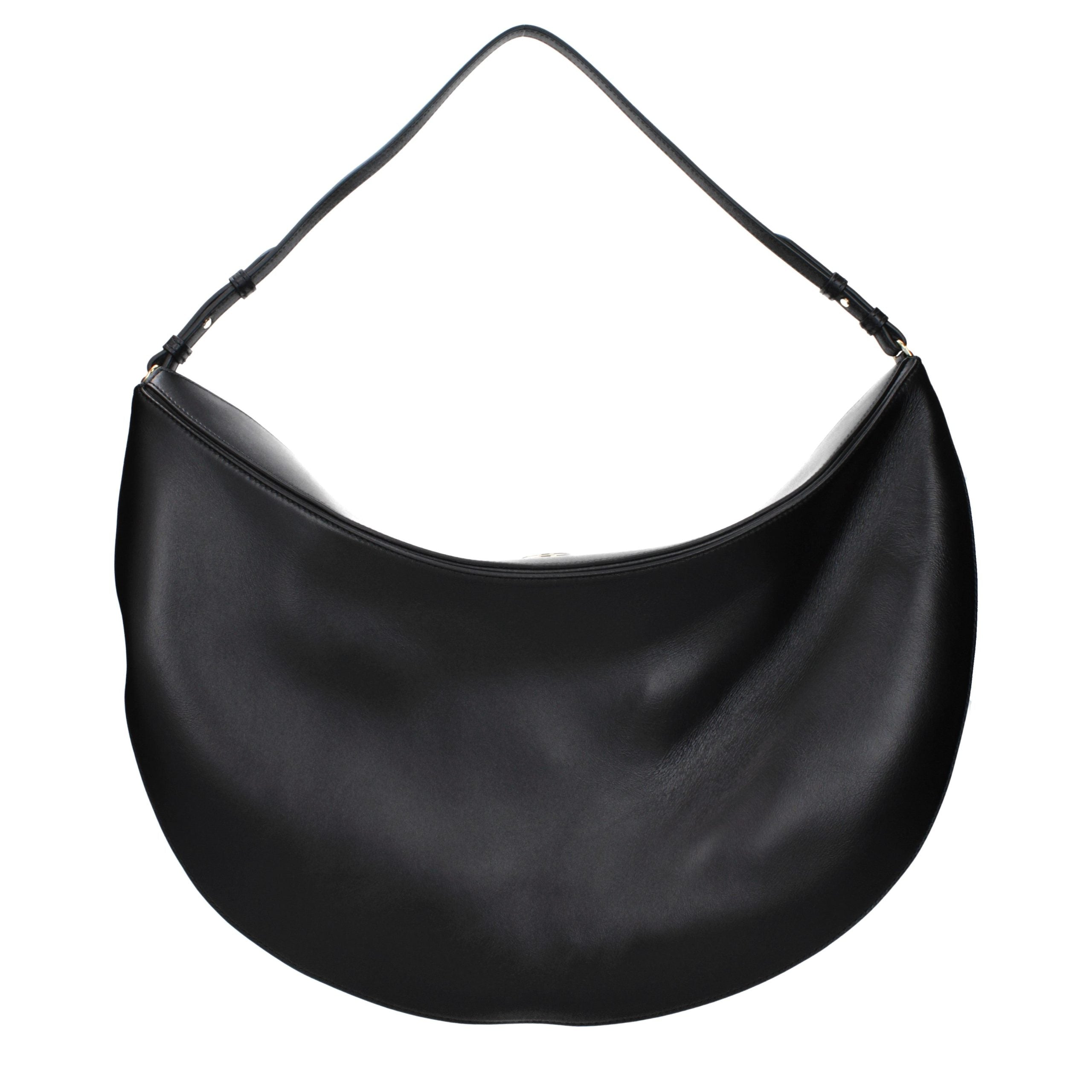 Jacquemus Ovalo Hobo Bag - Black