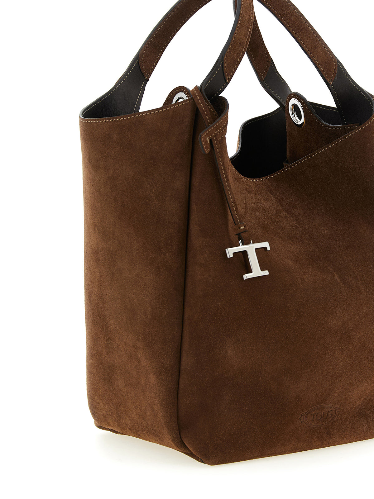 Tod's Bucket Bag Small - Brown Suede