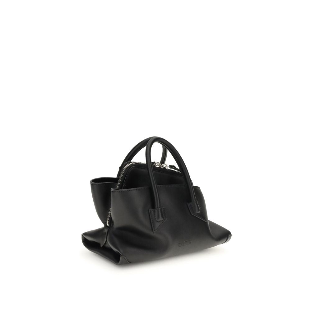 The Attico La Passeggiata Mini Top Handle - Black