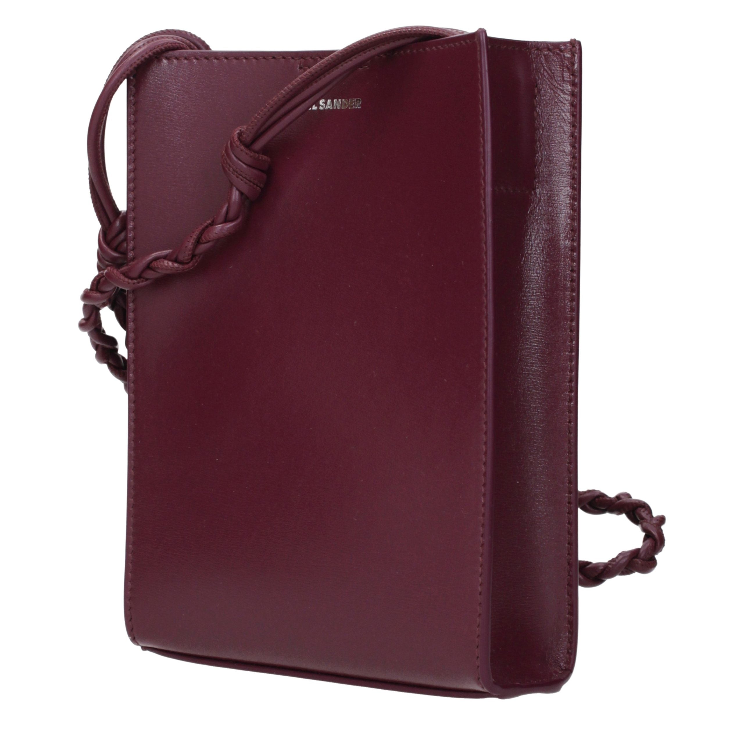 Jil Sander Tangle Small Shoulder Bag - Red Orchid