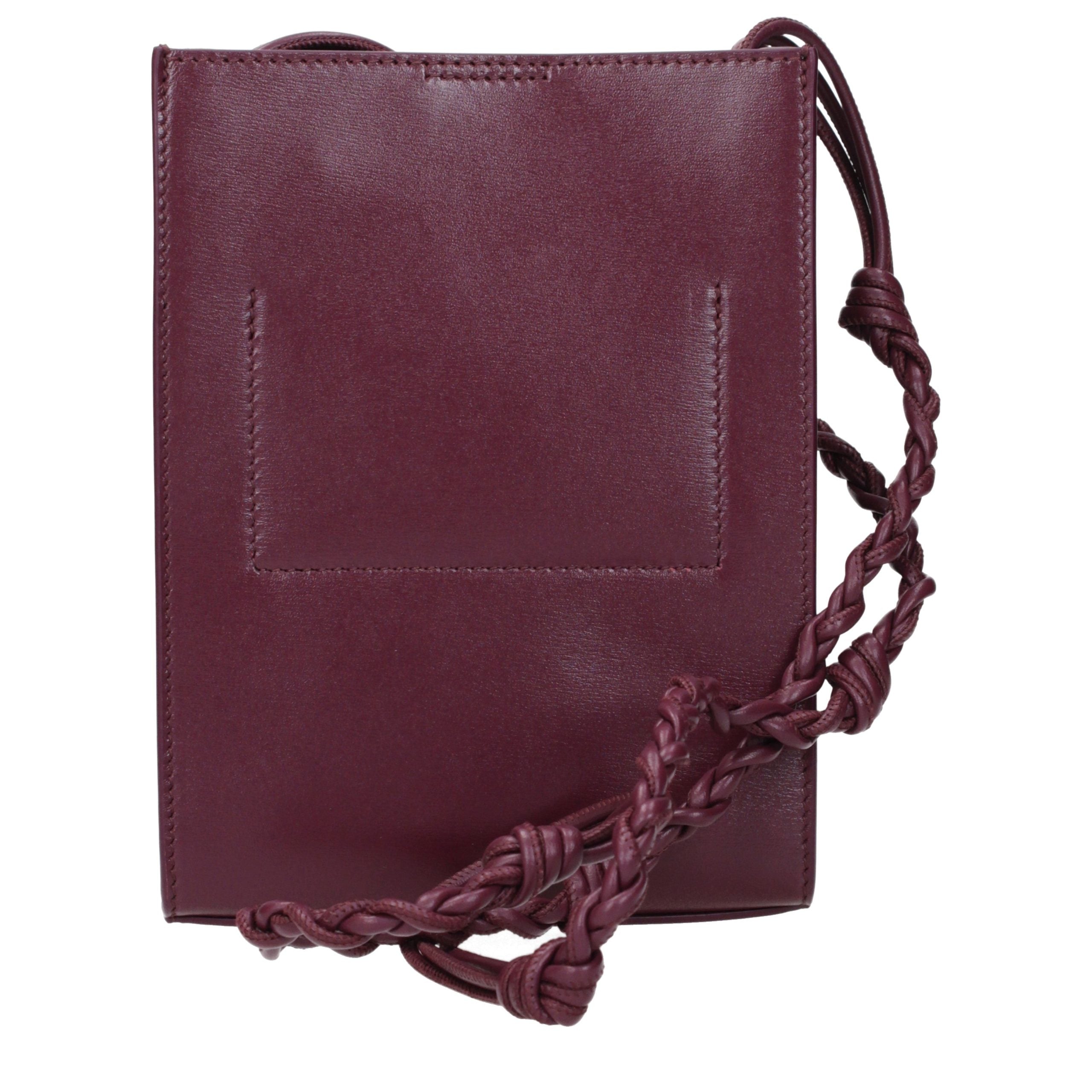 Jil Sander Tangle Small Shoulder Bag - Red Orchid