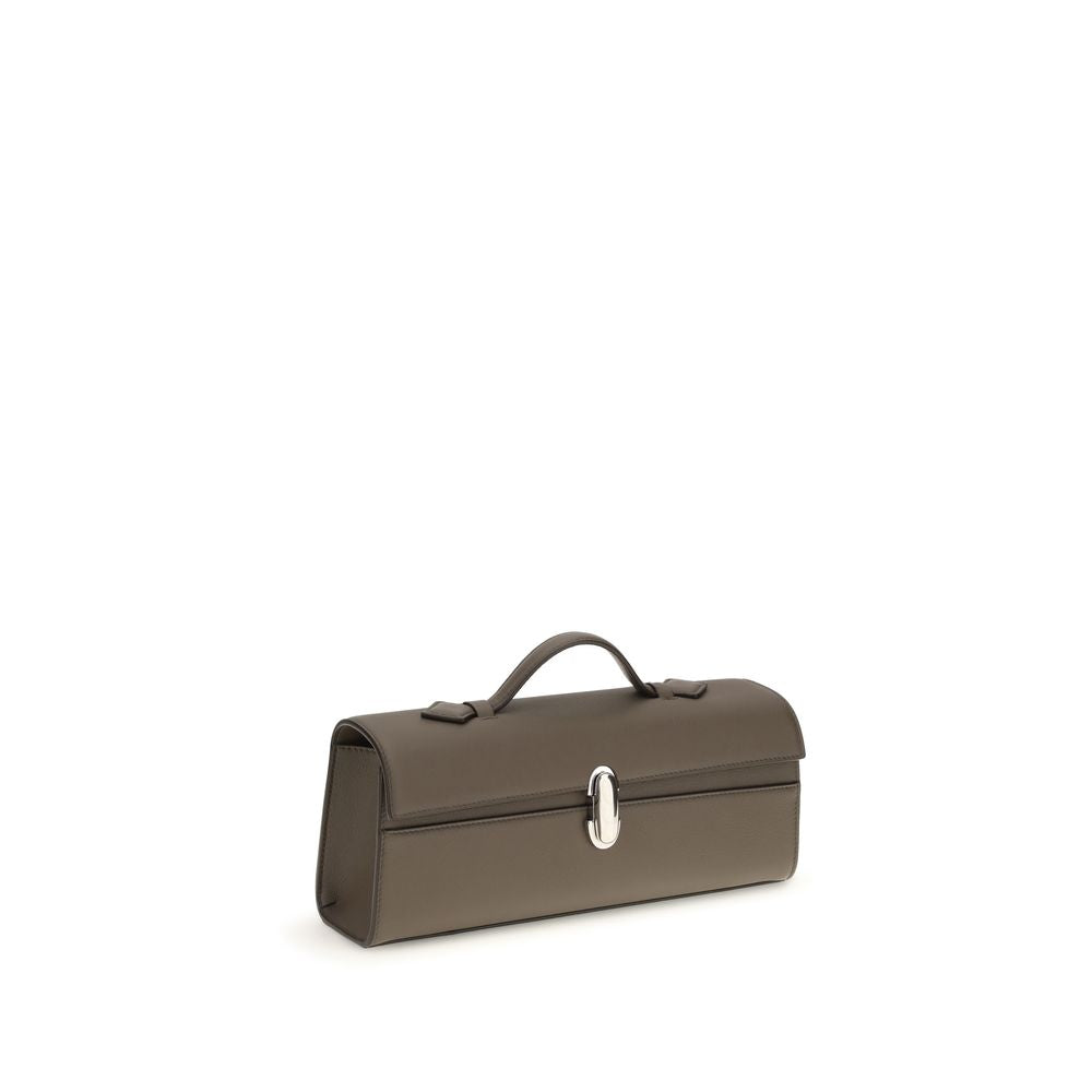 Savette Slim Symmetry Pochette - Taupe