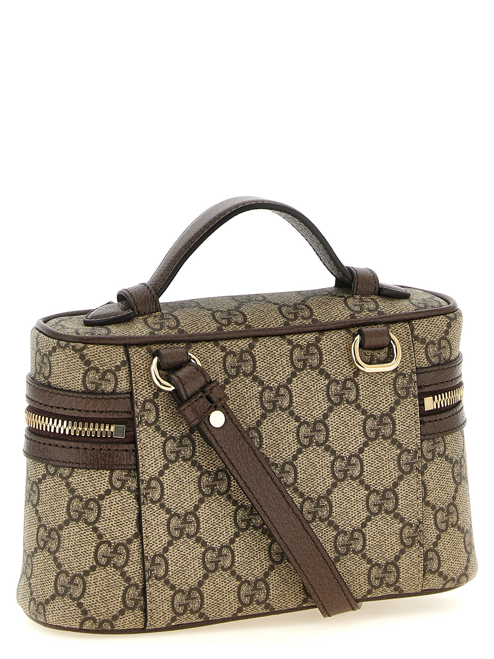 Gucci Ophidia Small Vanity Bag - GG Monogram Coated Fabric