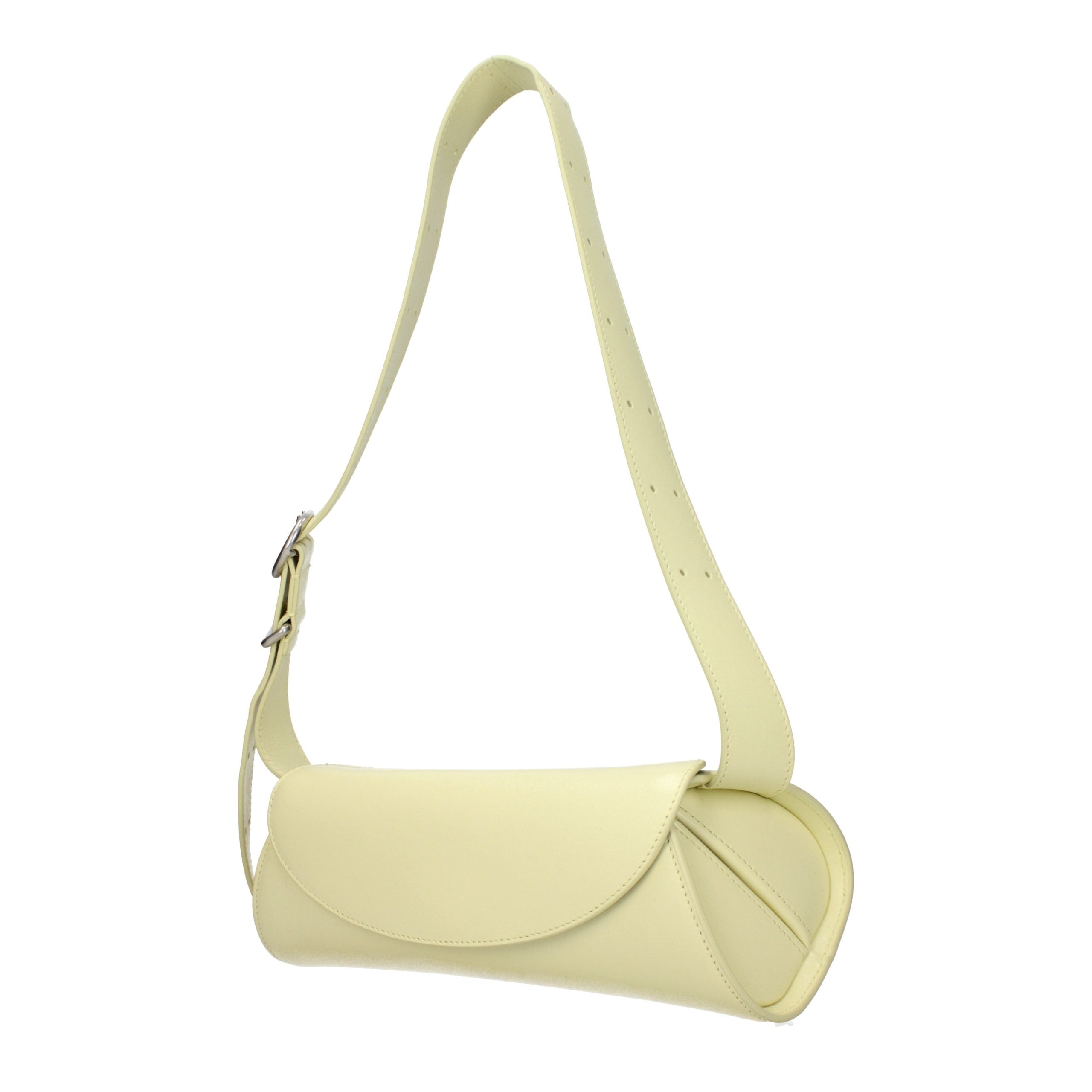 Jil Sander Cannolo Small Handbag - Light Yellow