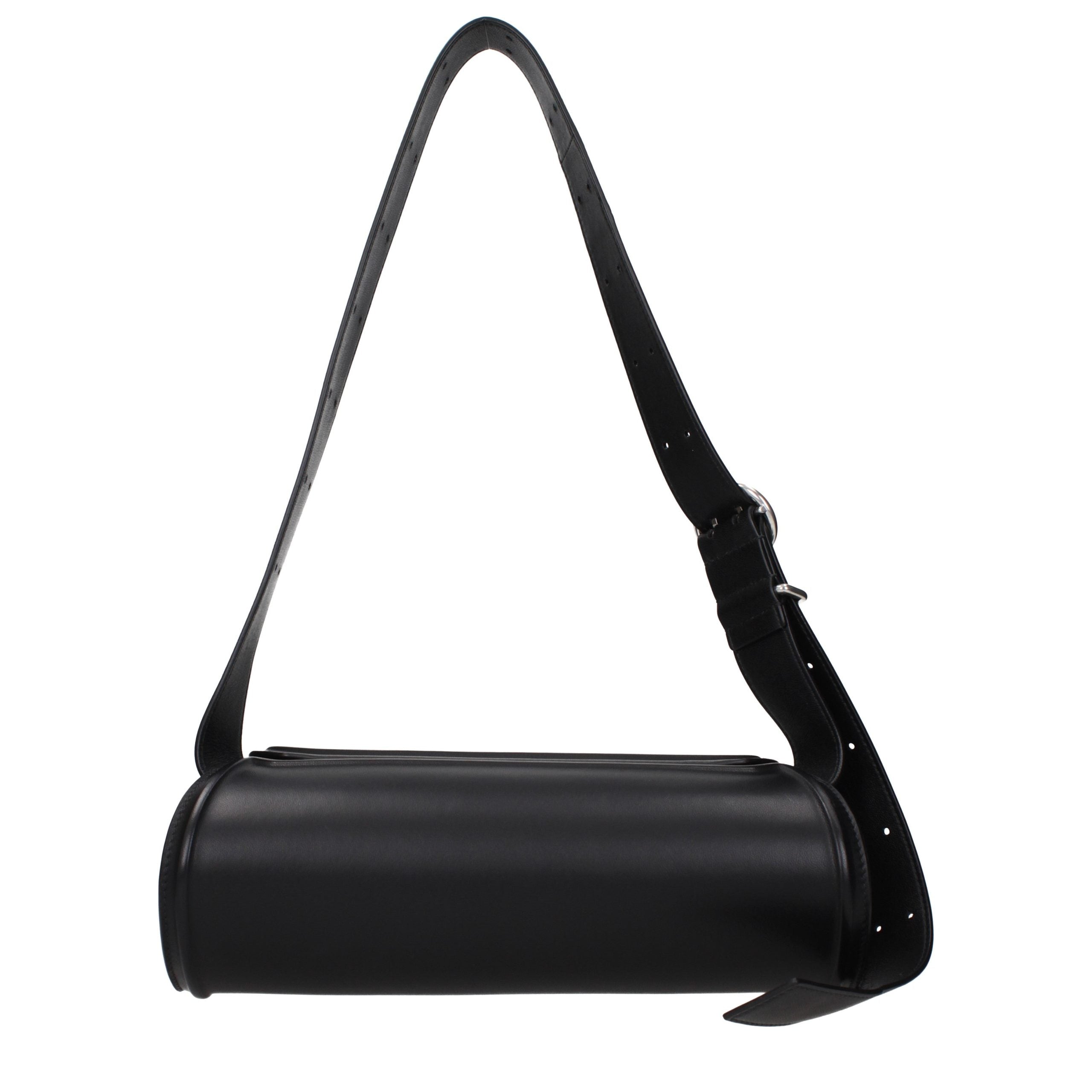 Jil Sander Cannolo Small Handbag - Black
