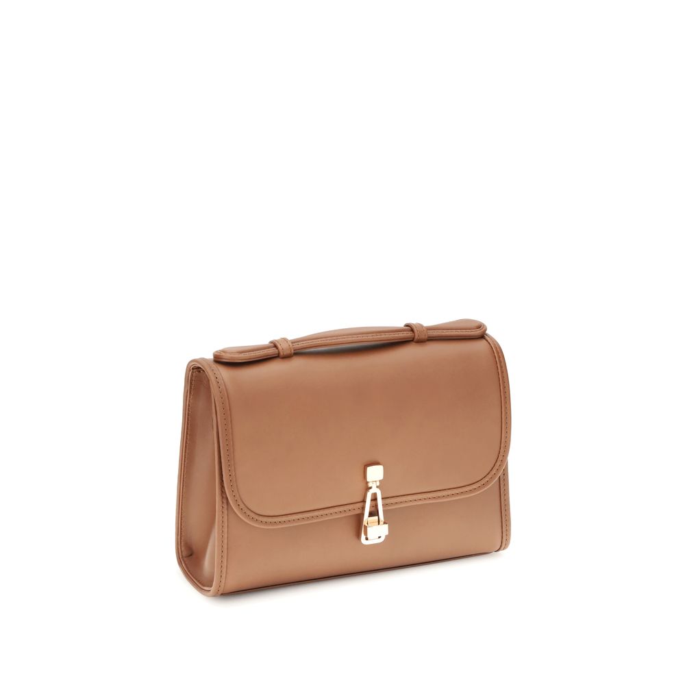 Gabriela Hearst Leonora Small Flap Bag - Cognac Nappa Leather