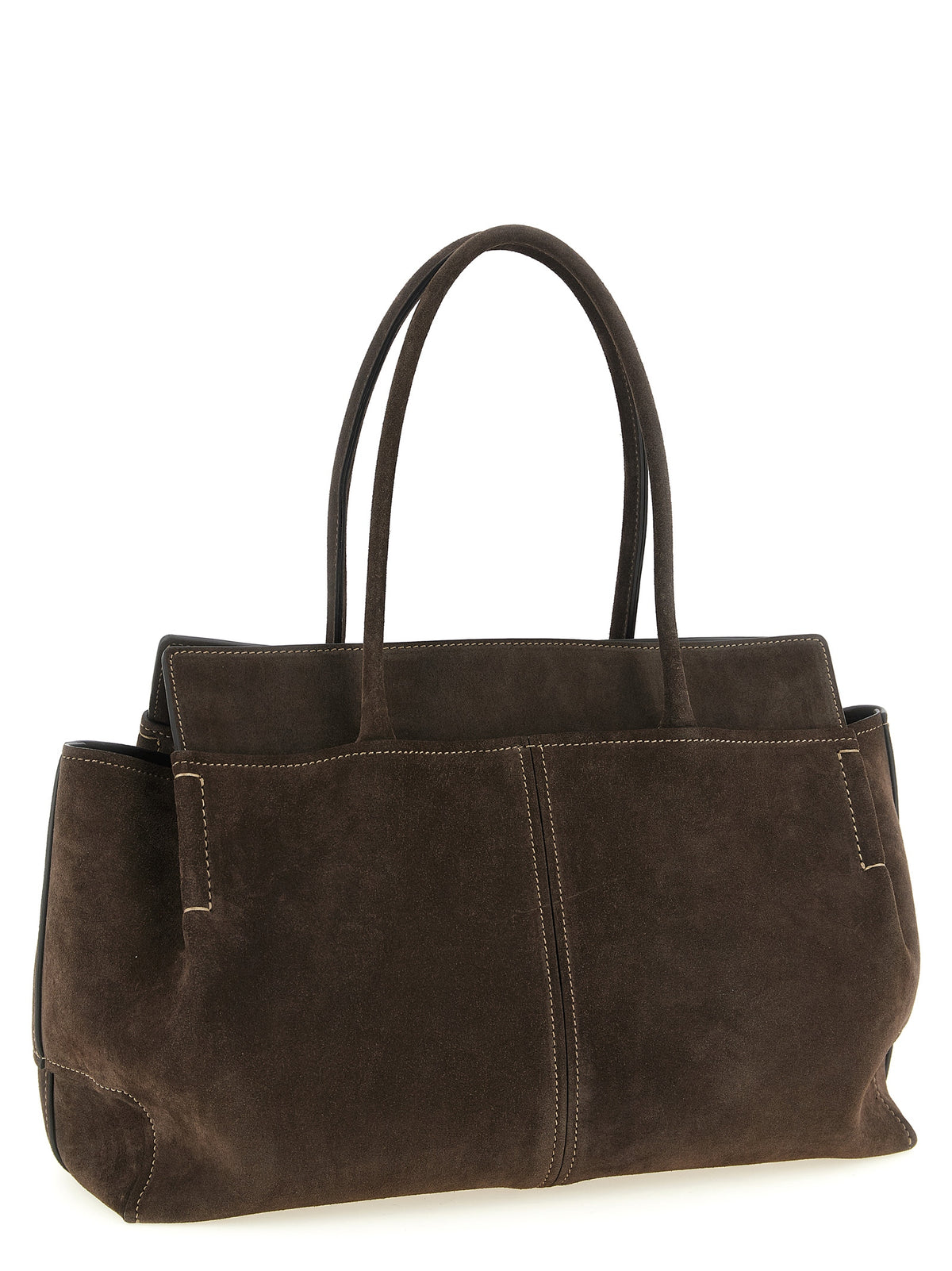 Tod's Shopping Bag Medium - Brown Suede