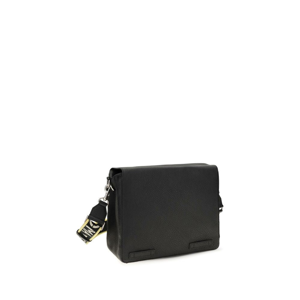 Fendi Flow Medium - Black Cuoio Romano Leather