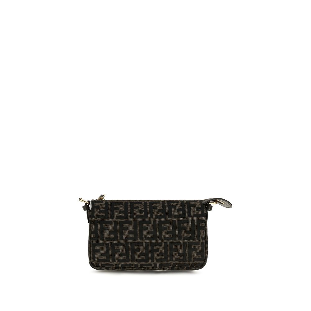 Fendi Zip Top Small - FF Zucca Jacquard Fabric