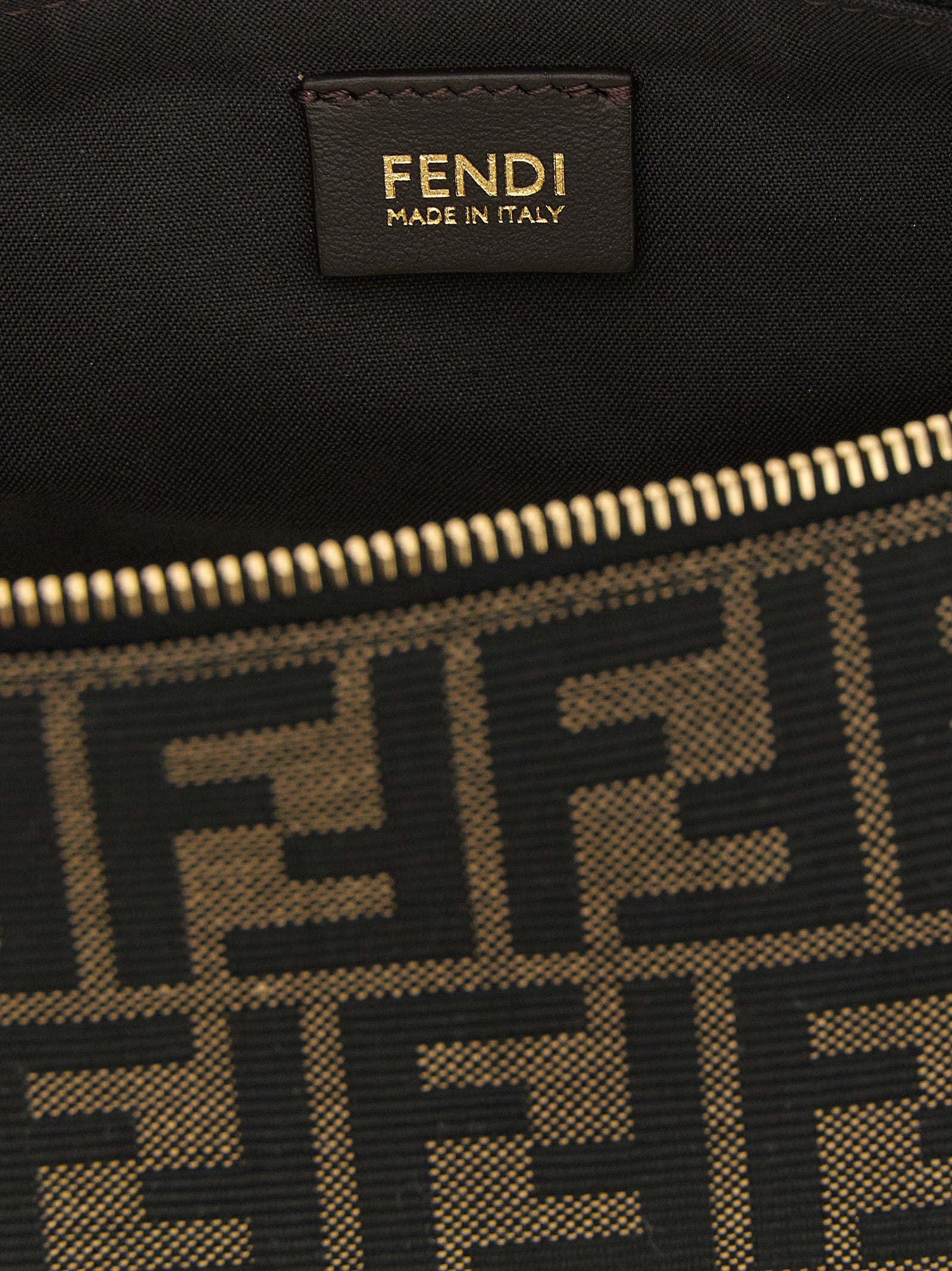 Fendi Vanity Pouch Small - FF Zucca Jacquard Fabric
