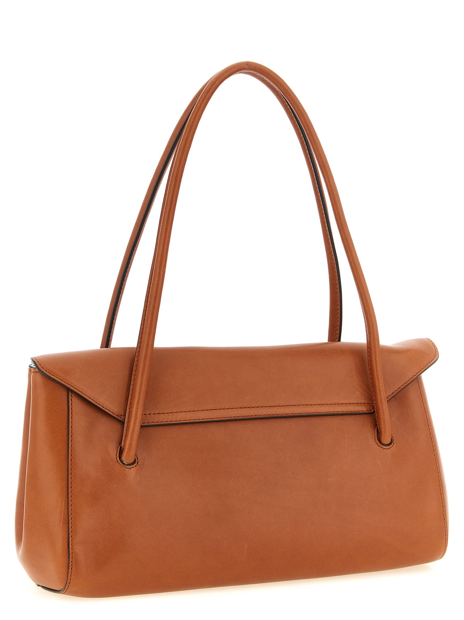 Marni East West Shoulder Bag - Bark