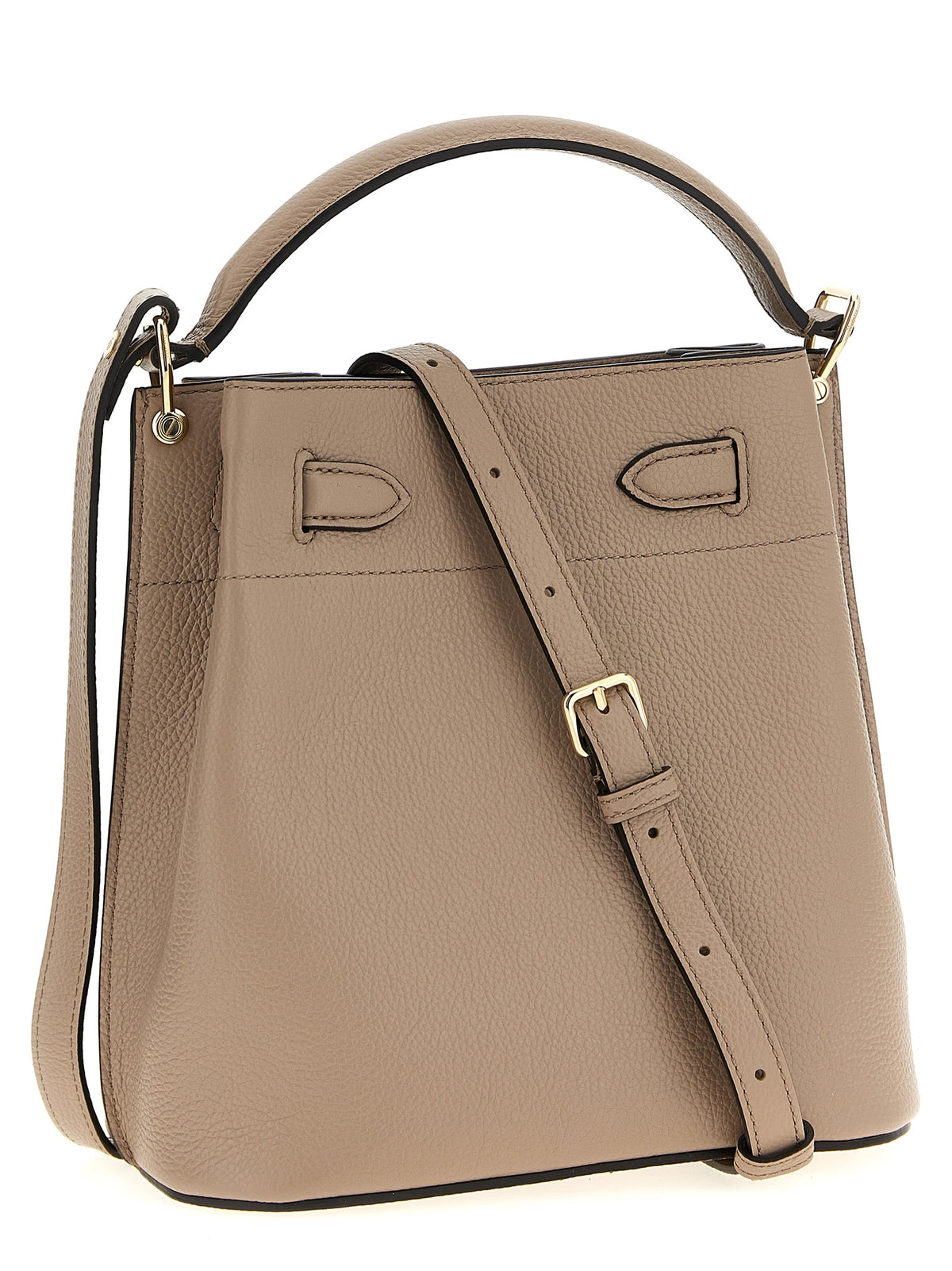 Mulberry Islington Small Bucket Bag - Cashmere Taupe Classic Grain