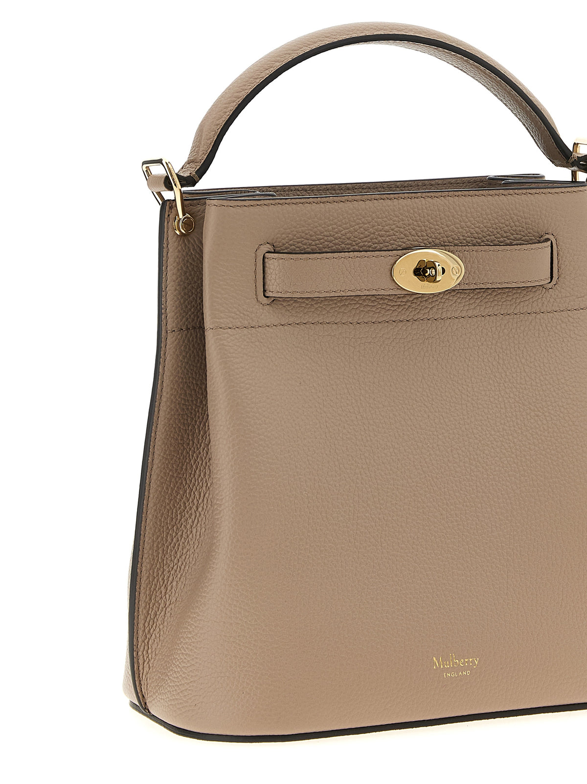 Mulberry Islington Small Bucket Bag - Cashmere Taupe Classic Grain
