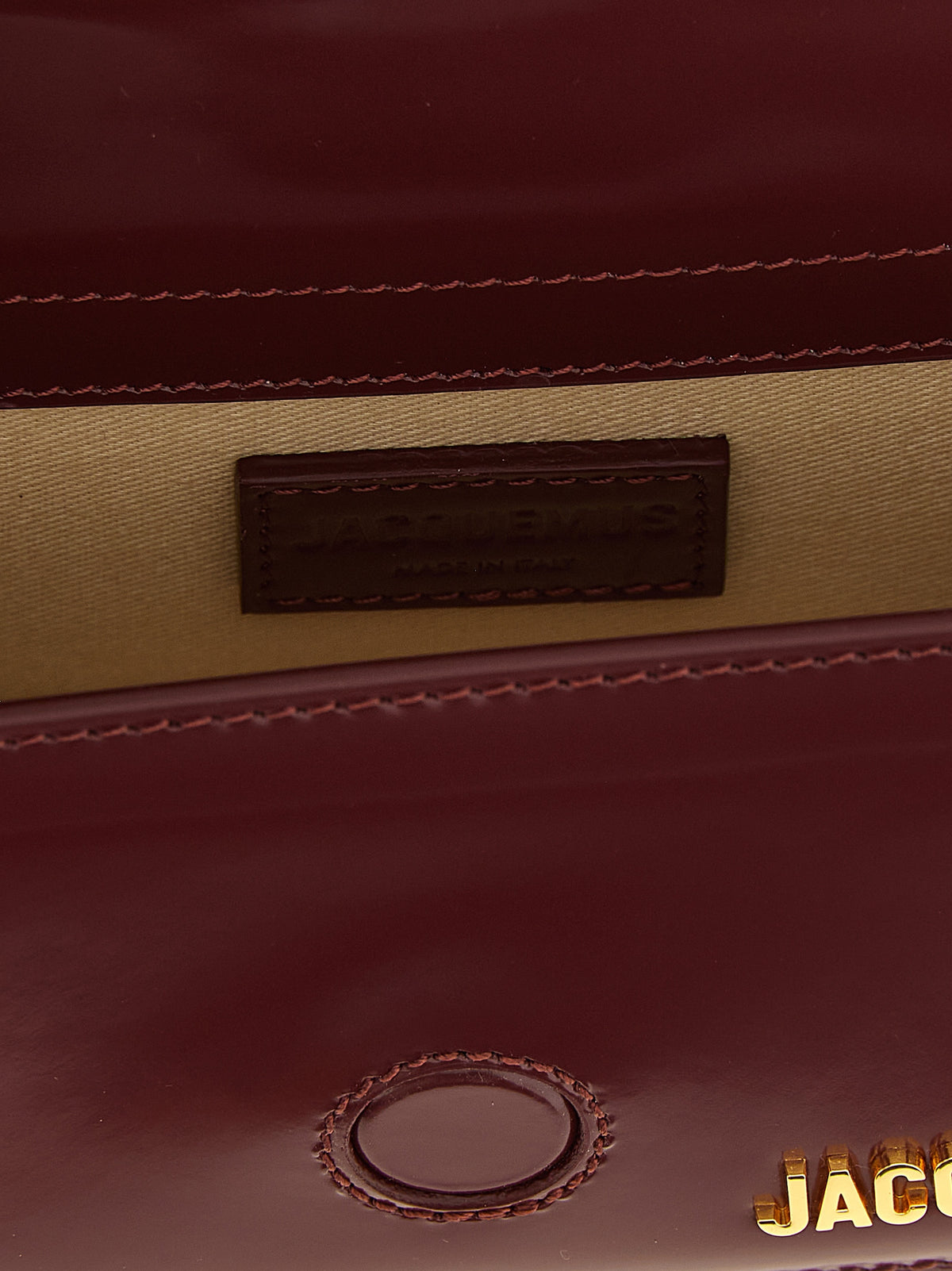 Jacquemus Le Bambino - Burgundy