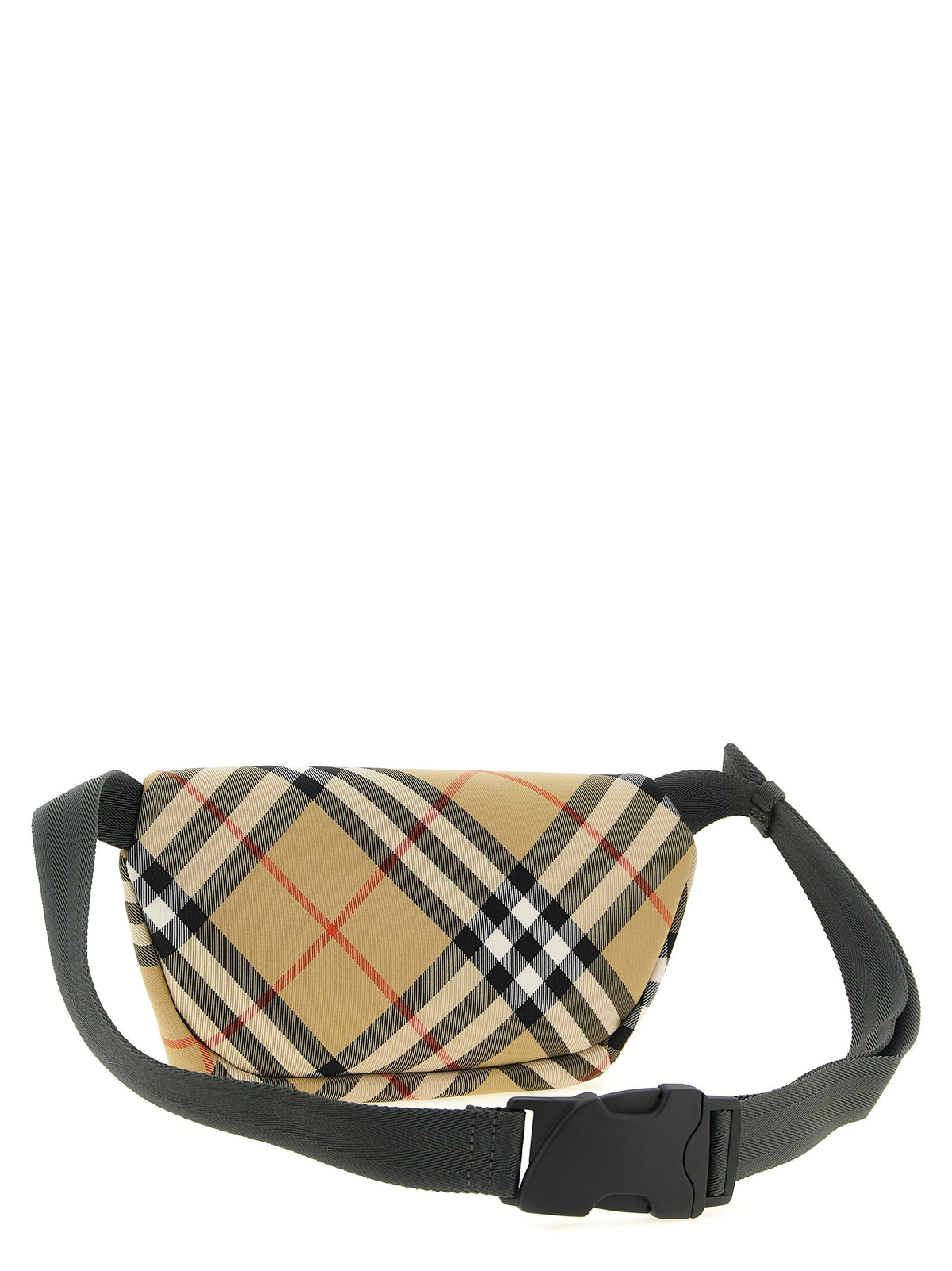 Burberry Check Small Belt Bag - Sand Beige