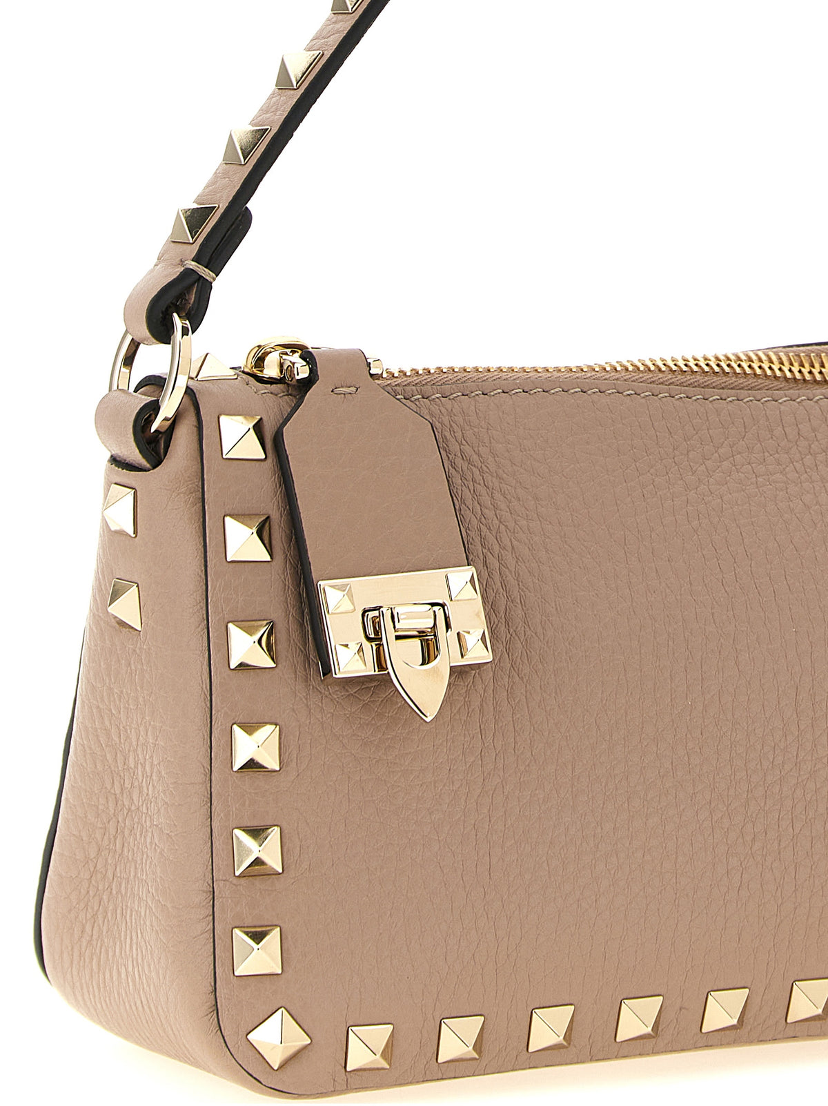Valentino Garavani Rockstud Small Crossbody Bag - Poudre Grained Leather