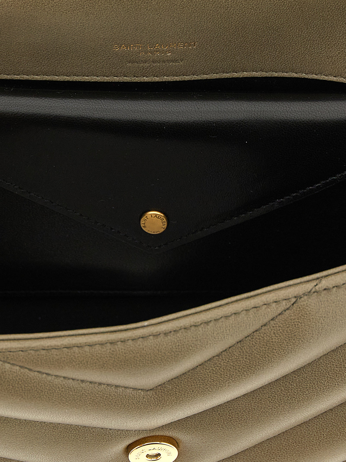 Saint Laurent Loulou Small Shoulder Bag - Strong Moss