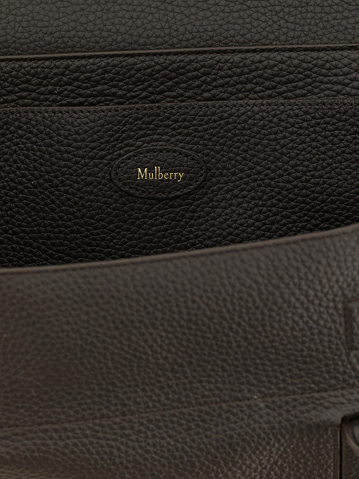 Mulberry Small Soft Bayswater - Ebony Heavy Grain