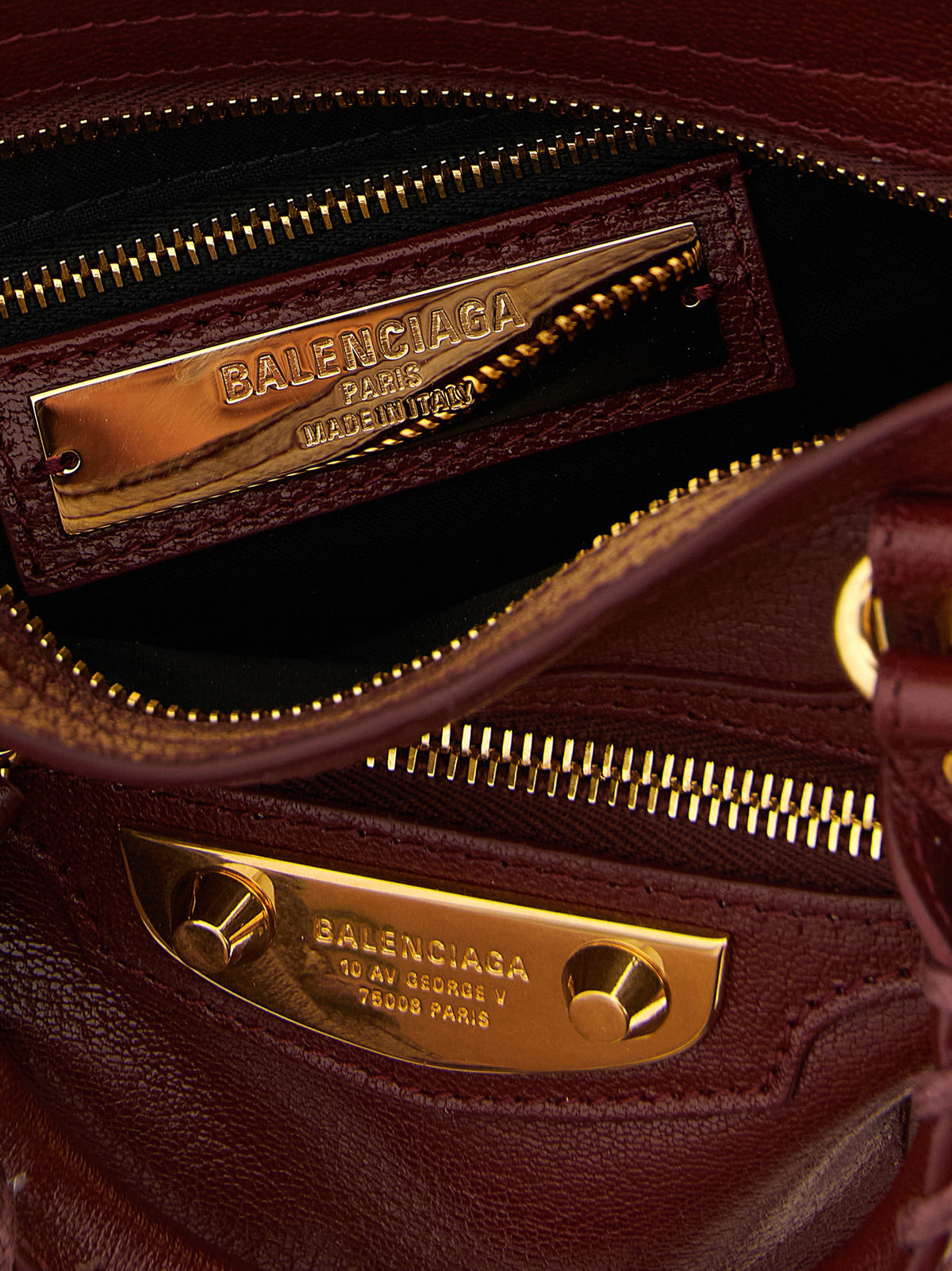 Balenciaga Women's Le City Uptown Bag Mini - Bordeaux
