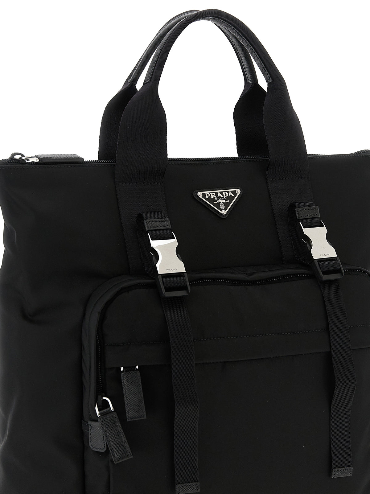 Prada Re-Nylon and Saffiano Leather Tote & Backpack - Bag