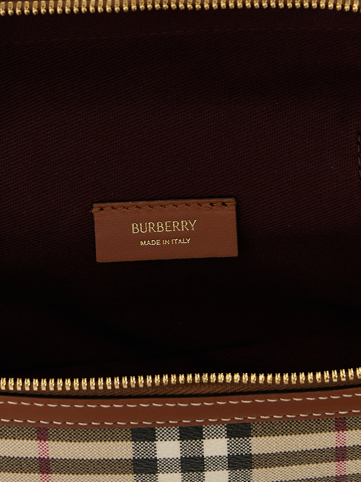 Burberry Check Vanity Mini Bag - Archive Beige