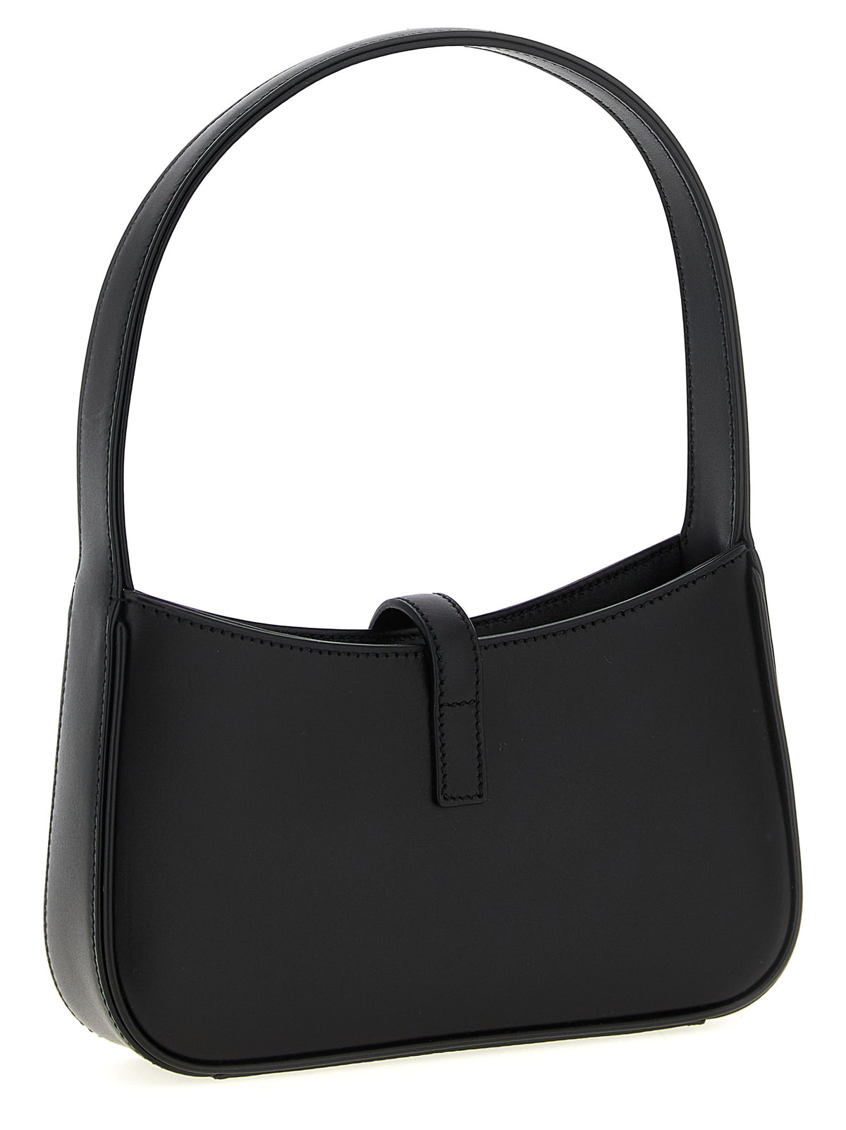 Saint Laurent Le 5 À 7 Leather Bag - Black