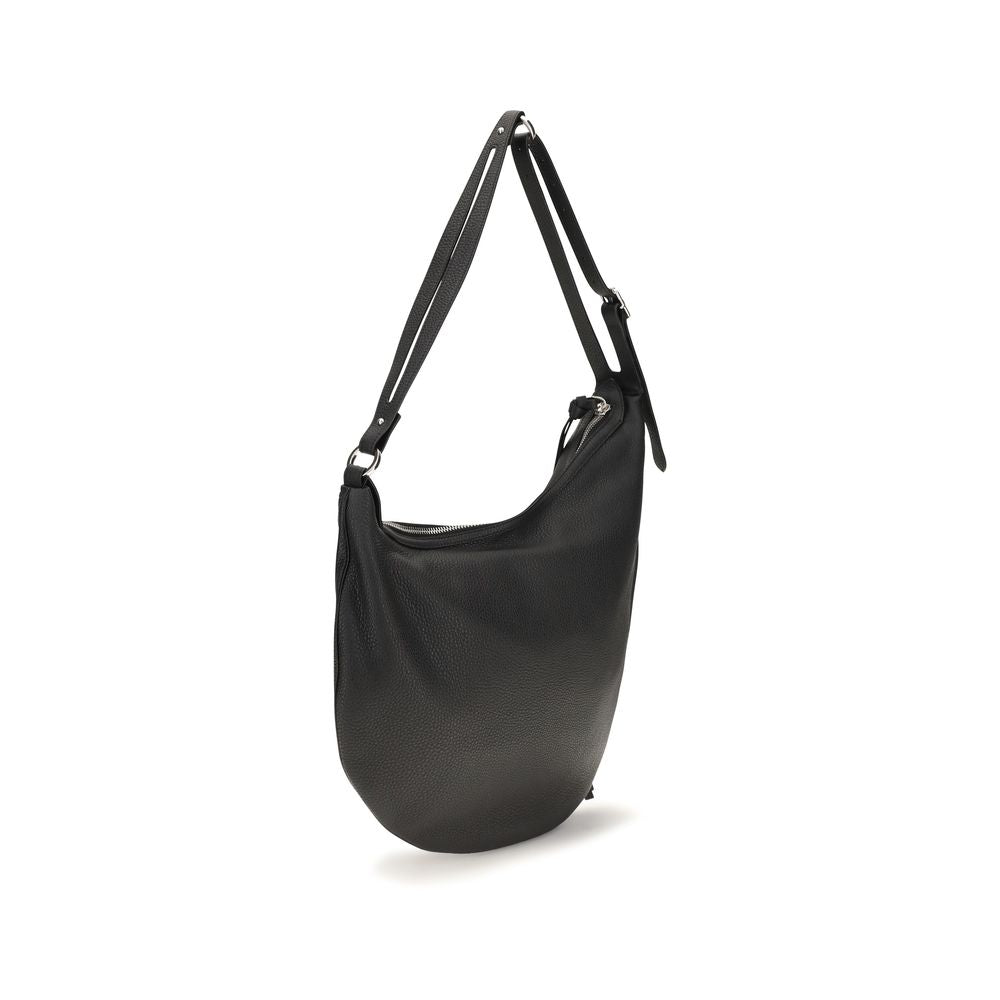 Fendi Oyster Large - Black Cuoio Romano Leather