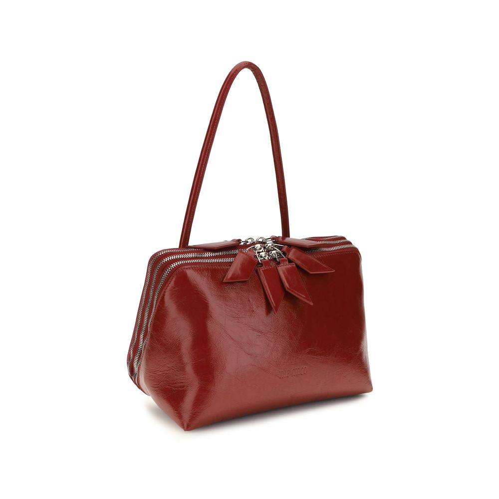 The Attico L'Altra di Milano Shoulder Bag - Deep Red