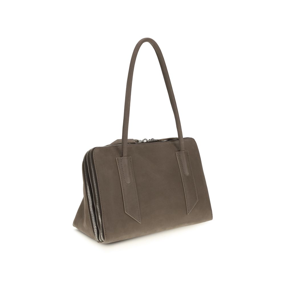 The Attico L'Altra di Milano Shoulder Bag - Grey Nubuck