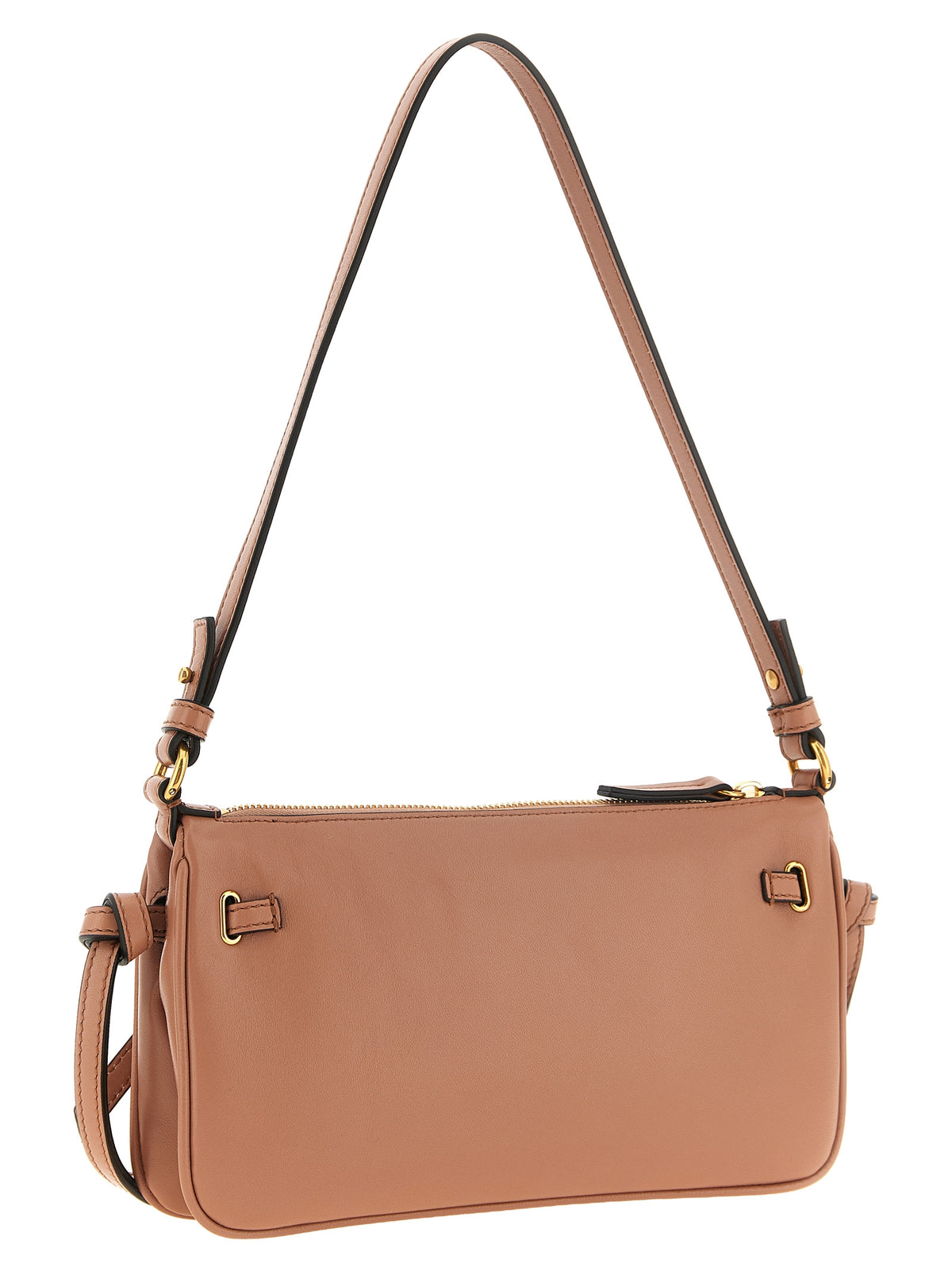 Chloé Paddington Sling Mini Pouch with Strap - Tawny Brown Smooth Leather