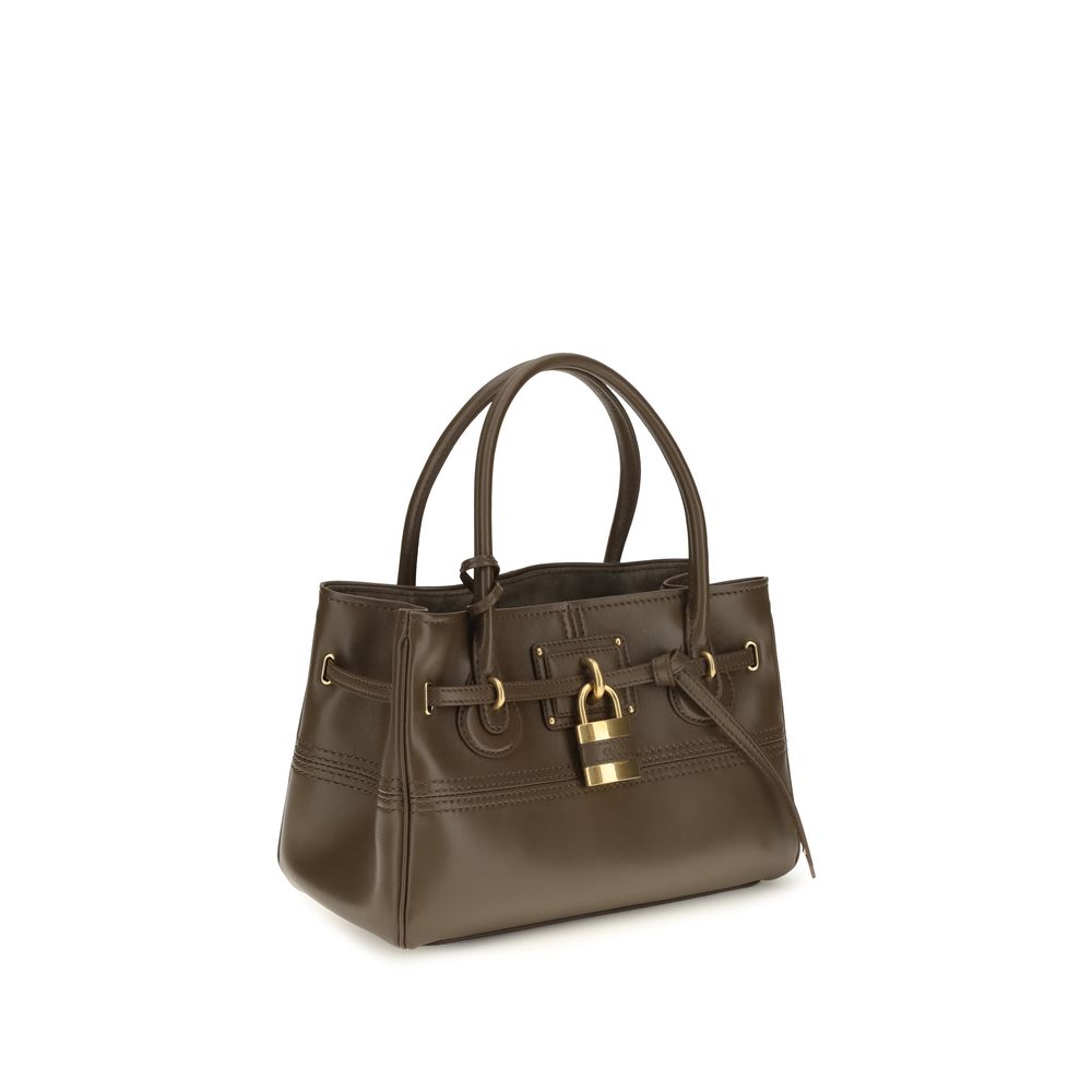 Chloé Paddington Sling Top-Handle Bag Small - Brown Soft Leather