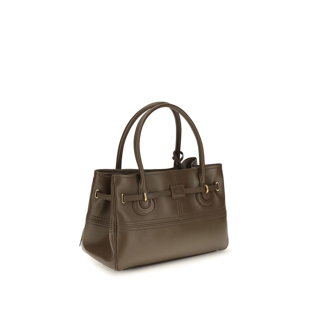 Chloé Paddington Sling Top-Handle Bag Small - Brown Soft Leather