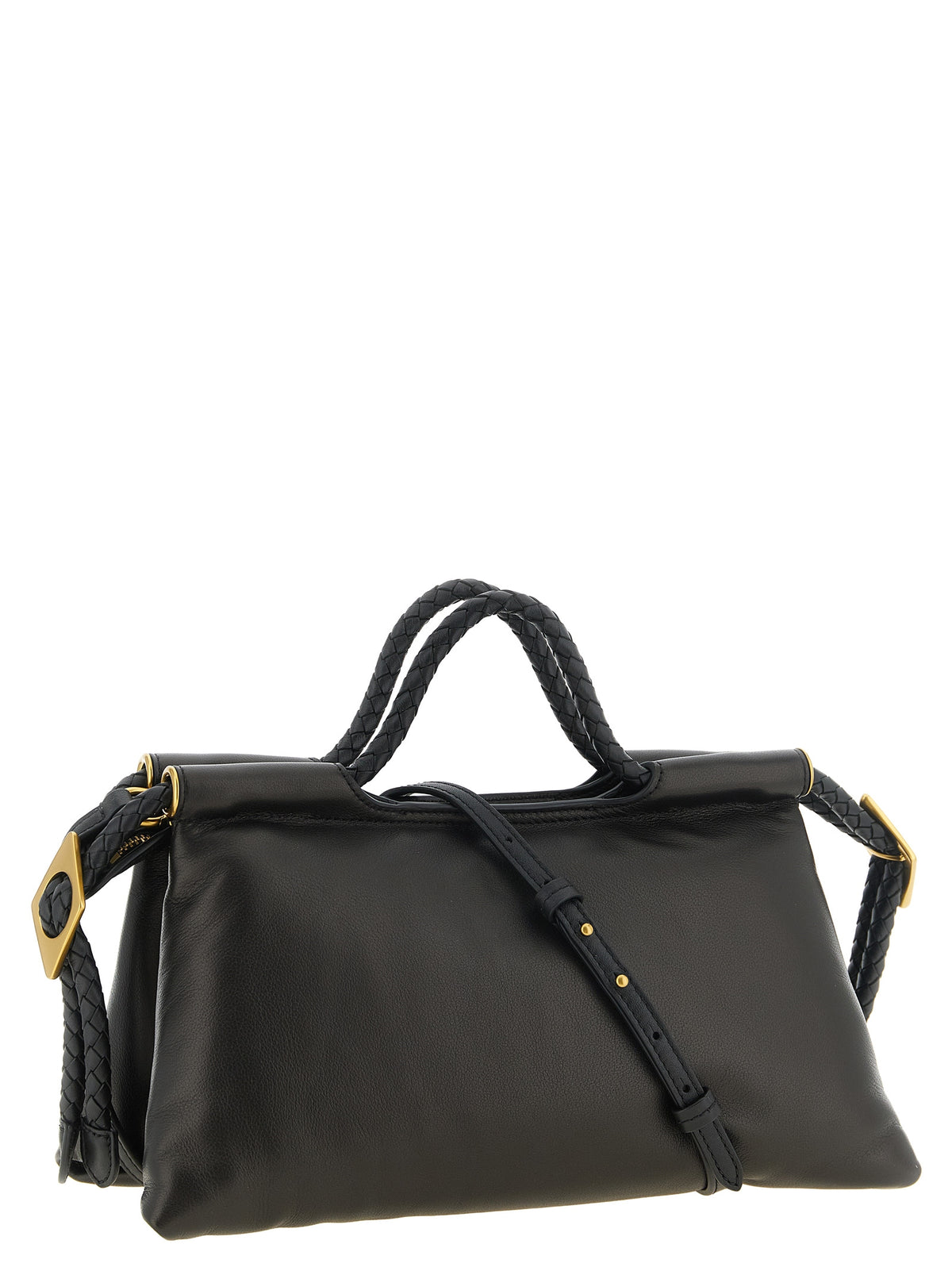 Isabel Marant Pipa Medium Leather Handbag - Black