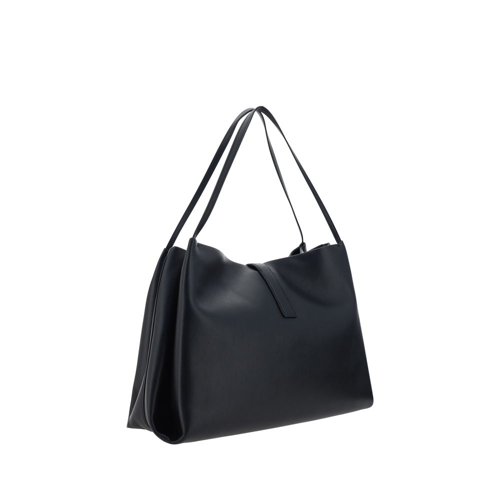 Ferragamo Mia Large Tote interior tonal lining and zip pocket