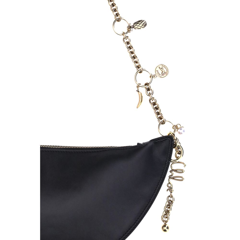 Chloé Icons Shoulder Bag - Black Leather