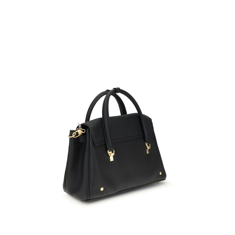 Thom Browne Bolton Bag Soft Pebble Grain Leather - Black