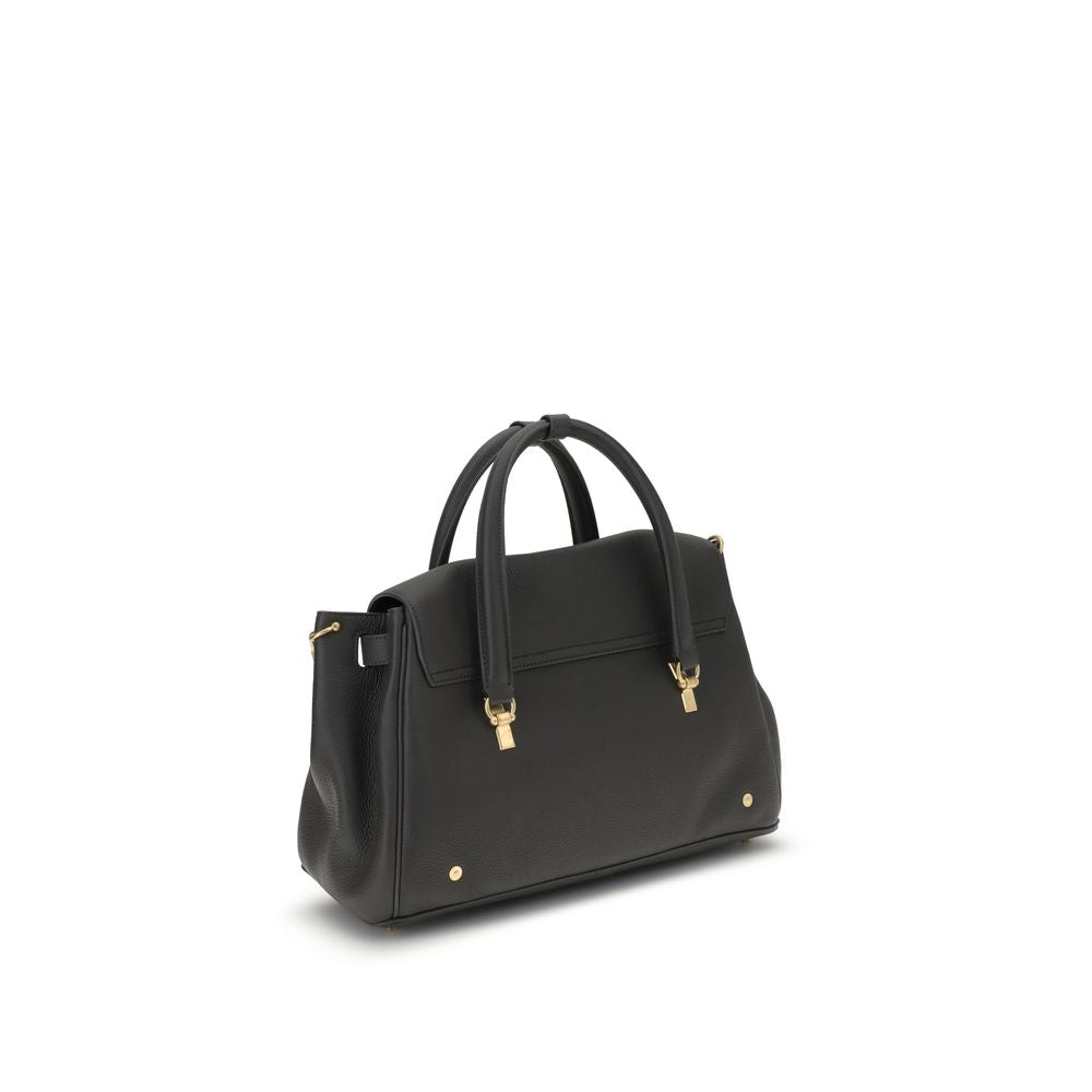 Thom Browne Bolton Bag Soft Pebble Grain Leather - Dark Gray